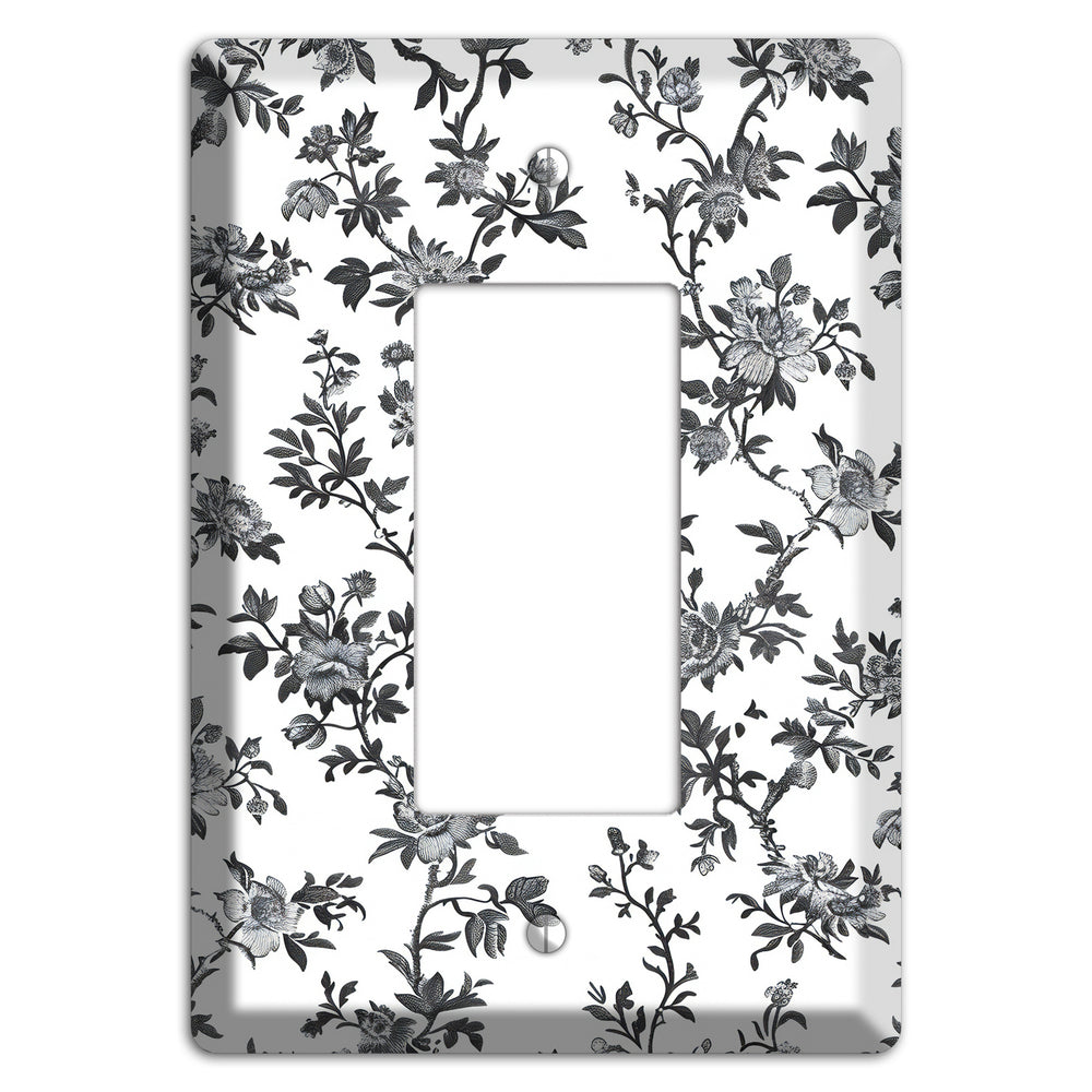 Ink & Ivory Trellis Rocker Wallplate