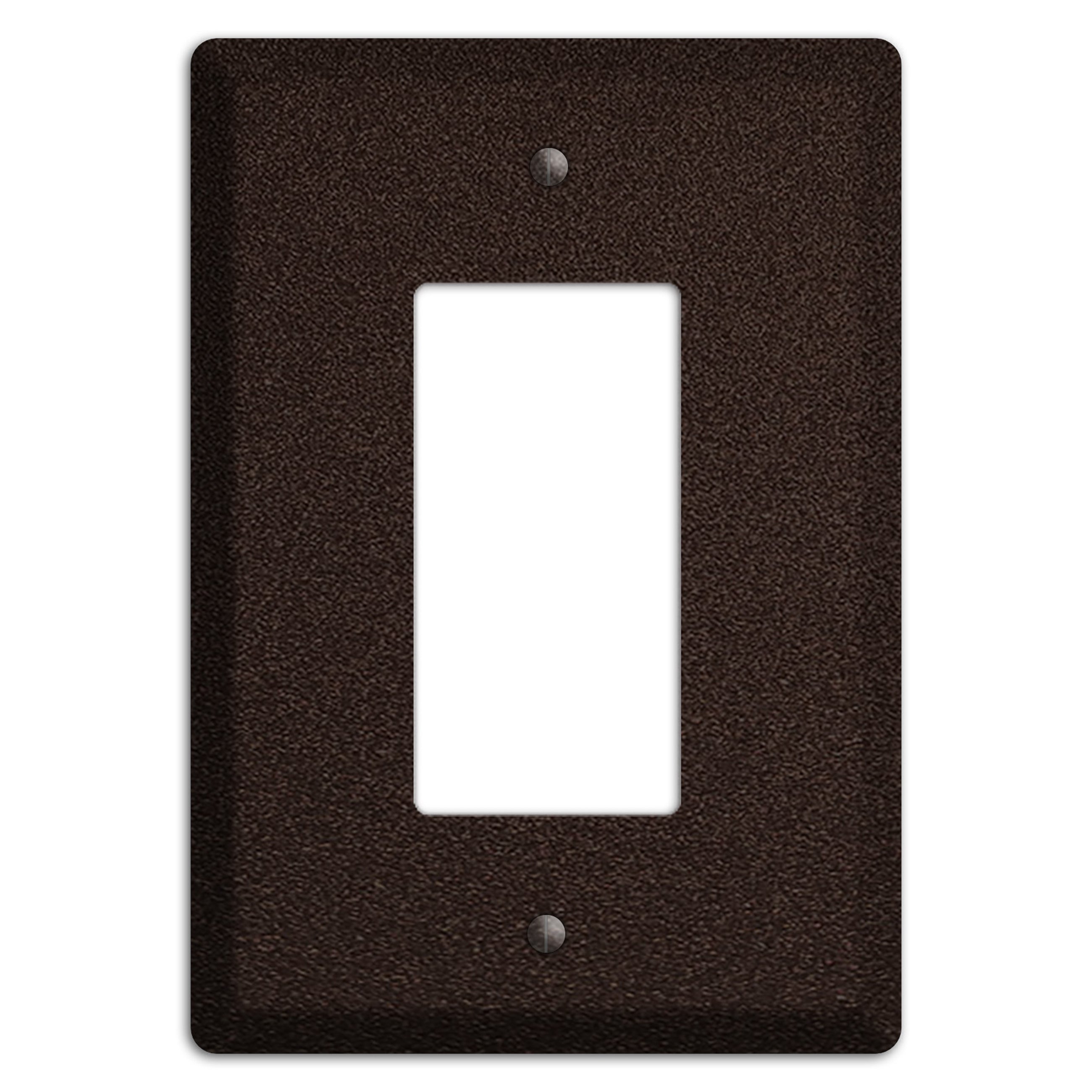 Baxter Subtle Antique Bronze Rocker Wallplate
