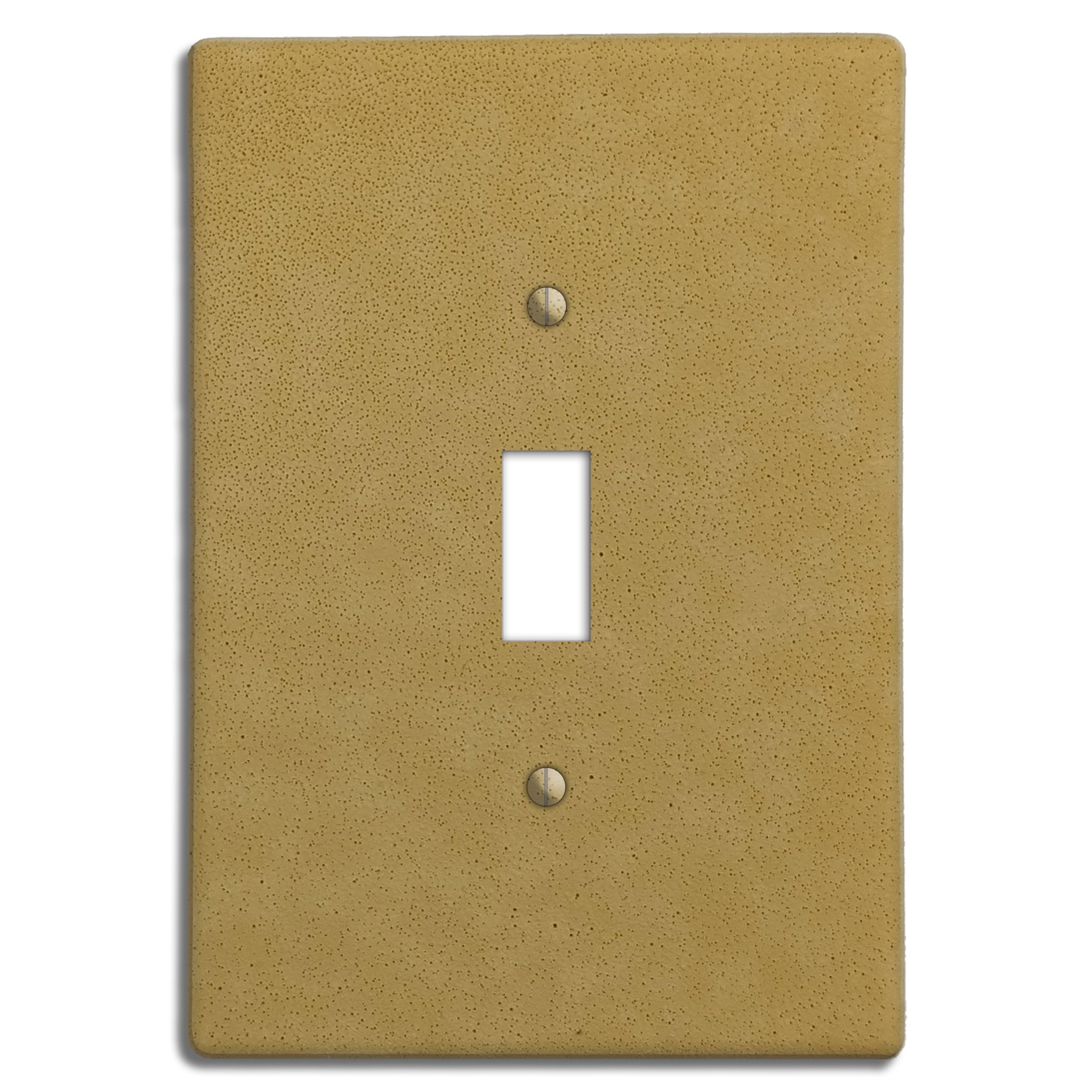 Saffron Yellow Boho Smooth Switchplate Covers
