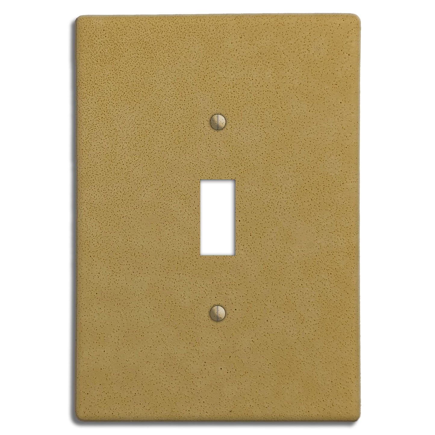 Saffron Yellow Boho Smooth Switchplate Covers