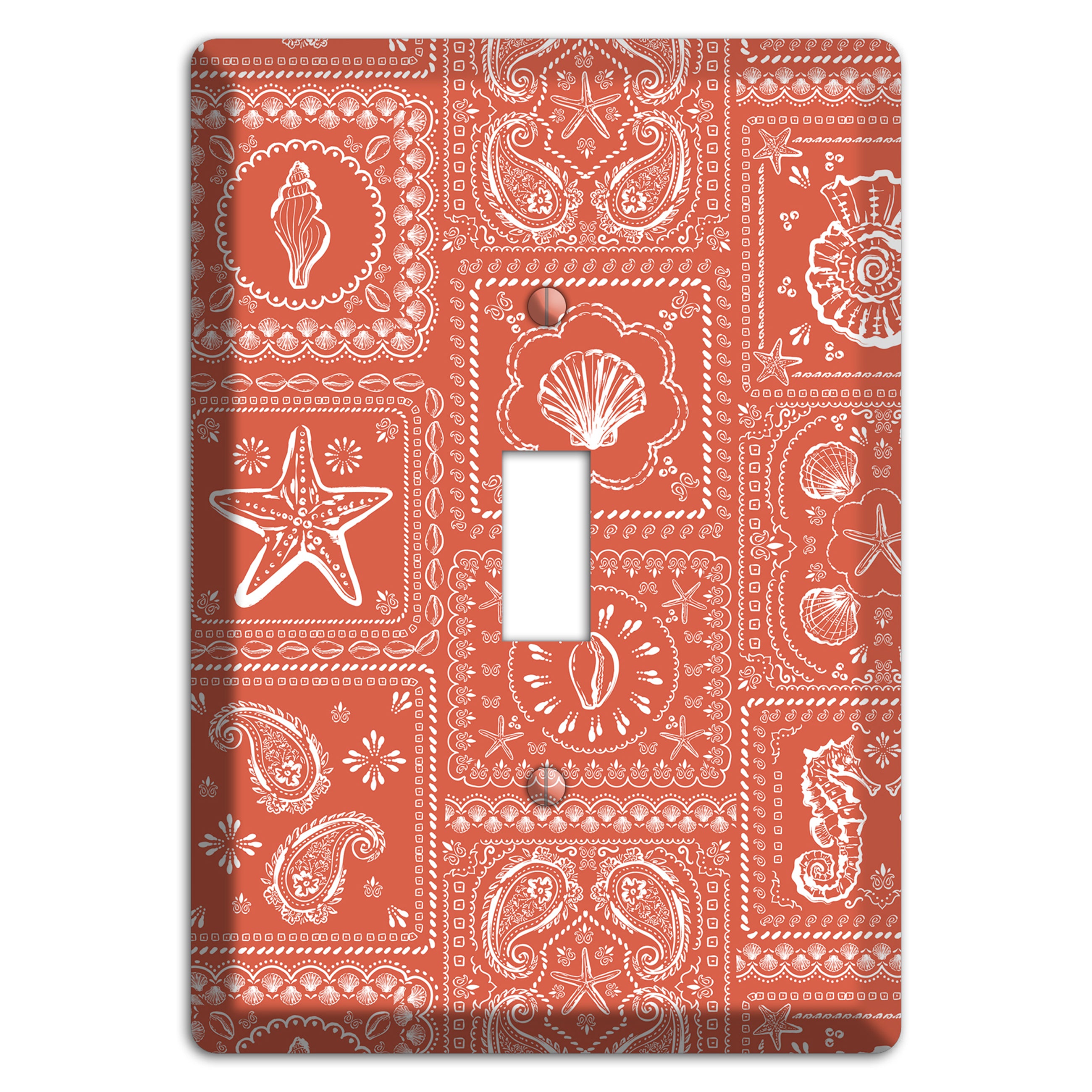Terracotta Shell Patchwork Cover Plates