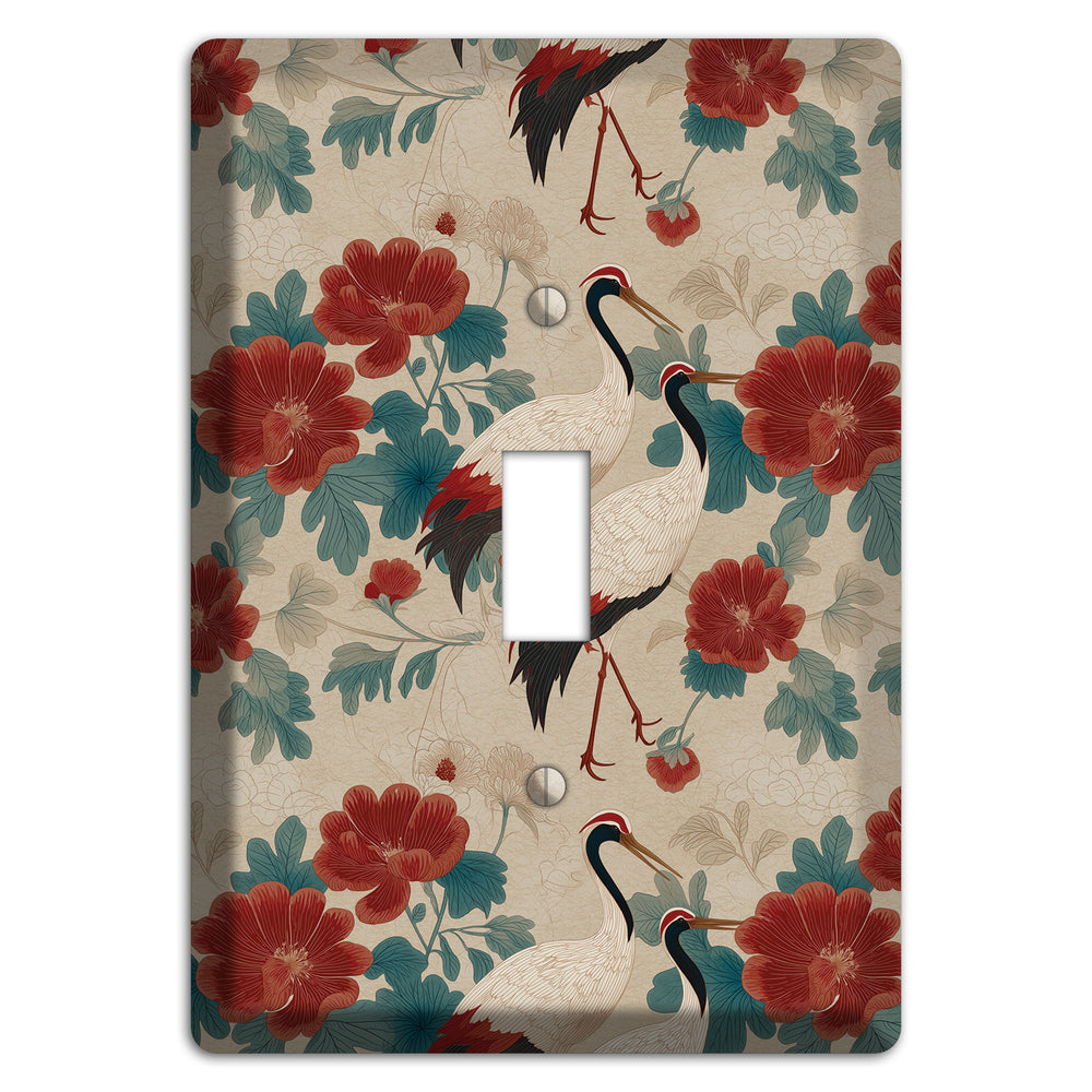 Rust Peony Passage Cover Plates