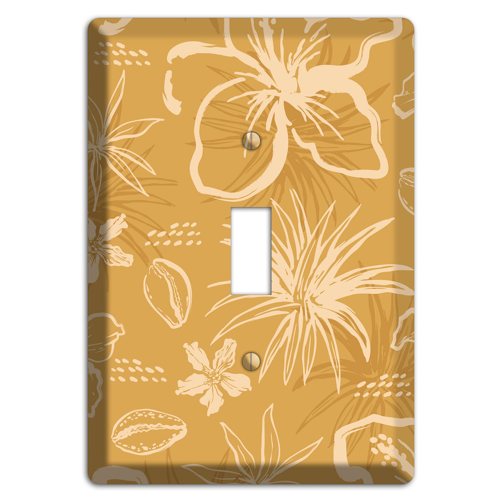 Golden Hibiscus Drift Cover Plates
