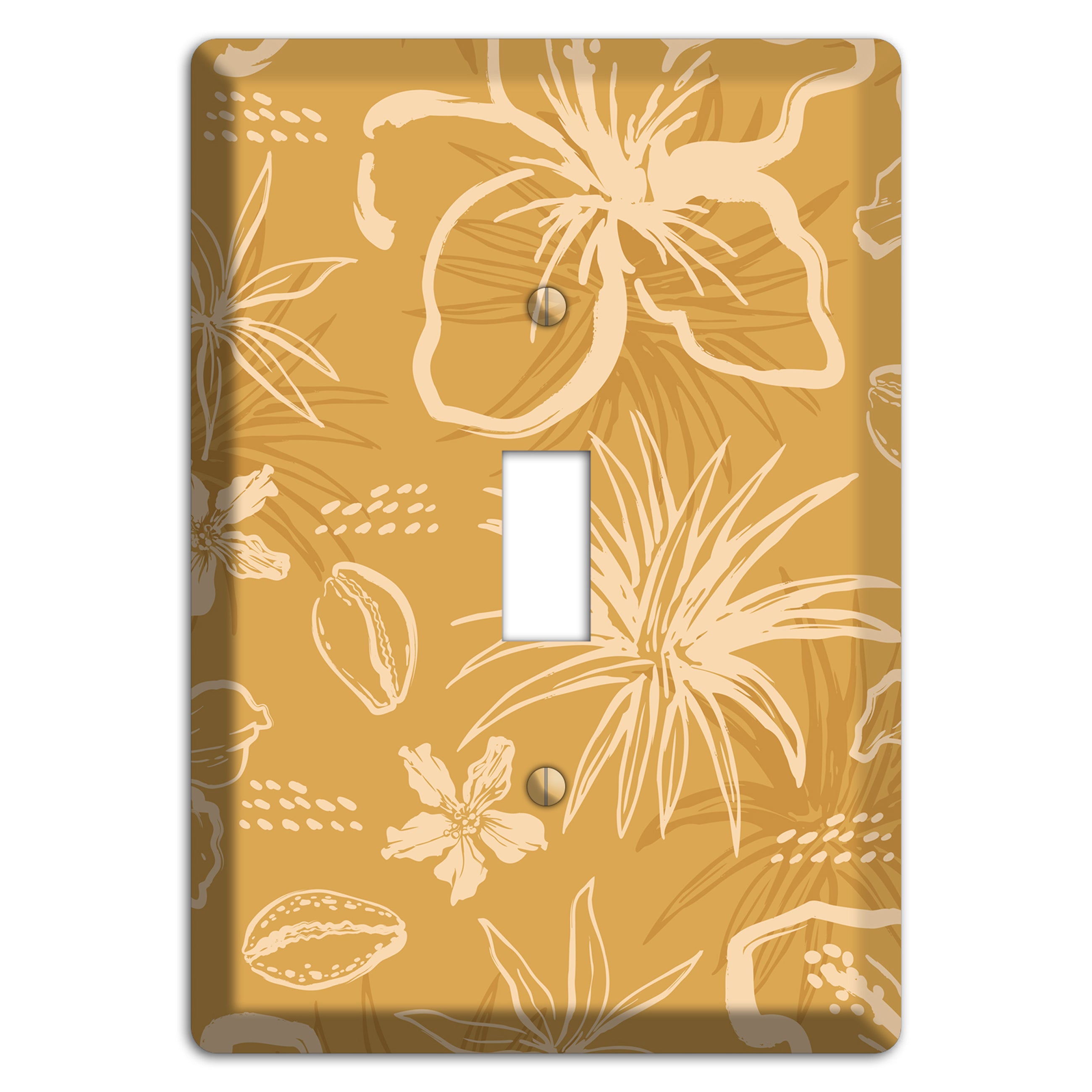 Golden Hibiscus Drift Cover Plates