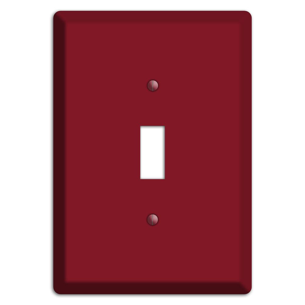 Baxter Burgundy Wine Cover Plates
