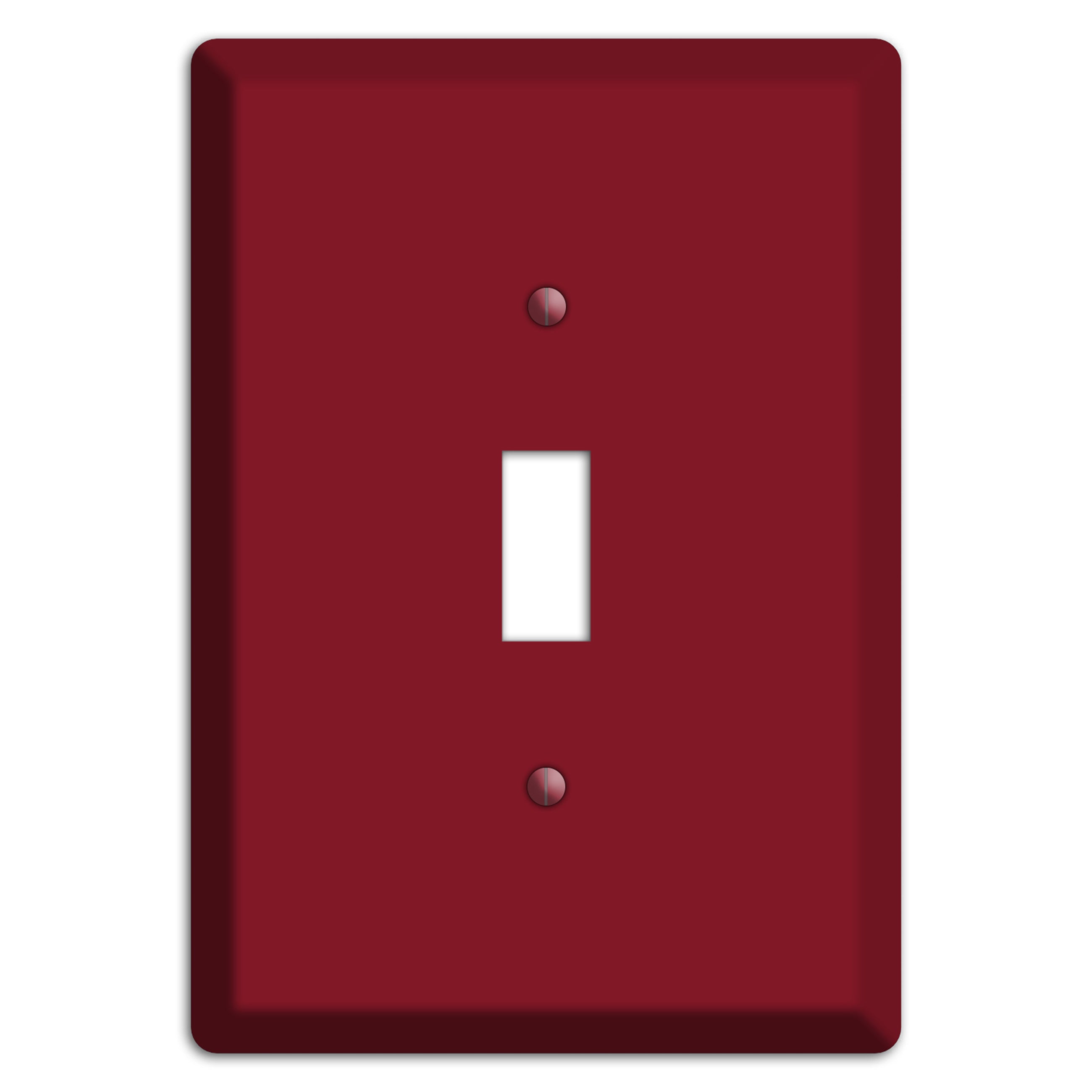 Baxter Burgundy Wine Cover Plates
