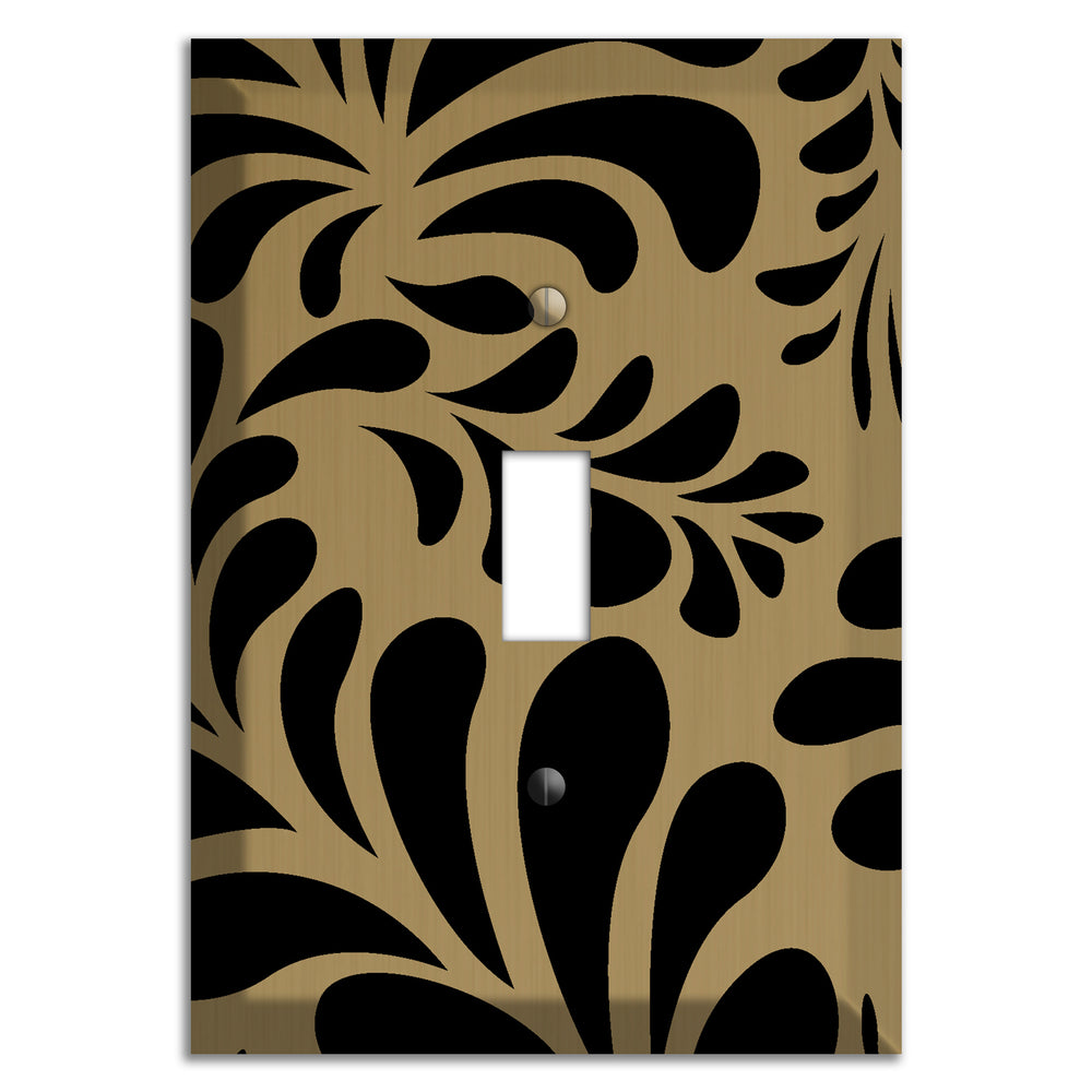Tower Gold Jungle Fan Cover Plates