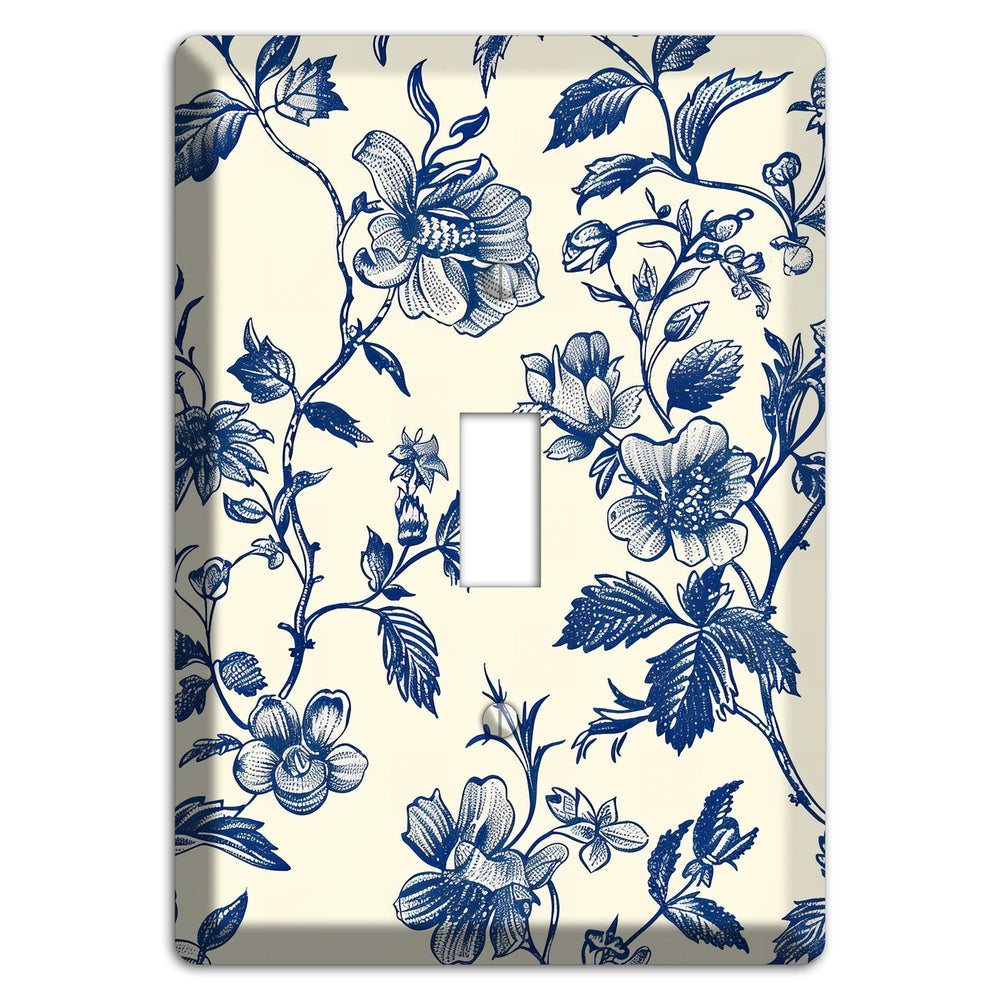 Garden Ink & Ivory Cover Plates