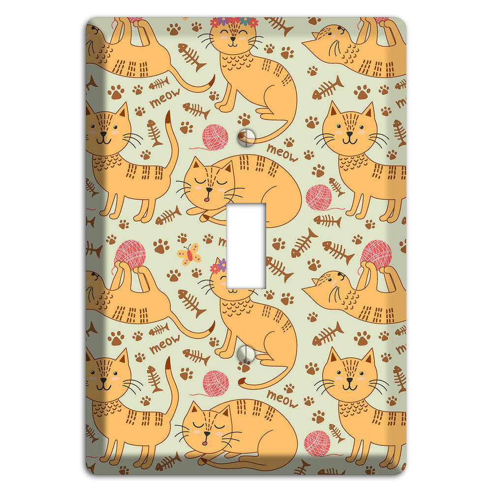 Meow Mix (Beige) Cover Plates