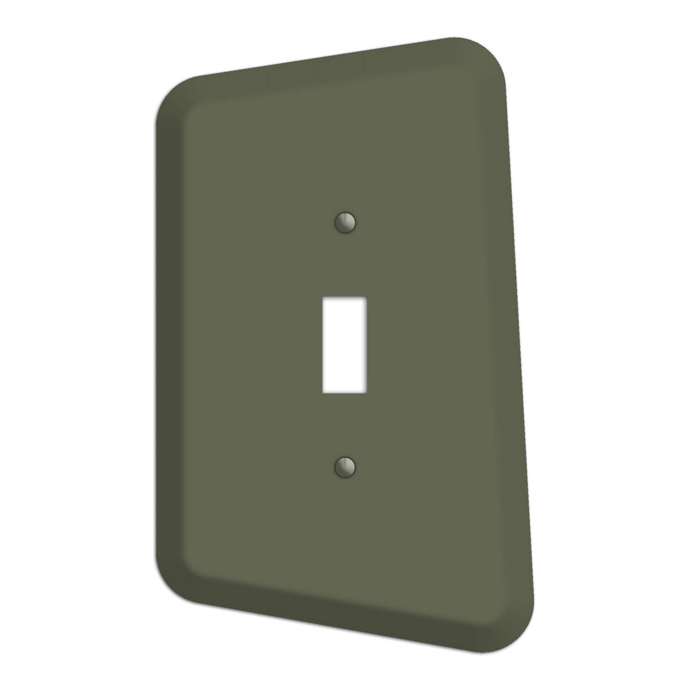 Eucalyptus Mid-Century Asymmetra Cover Plates