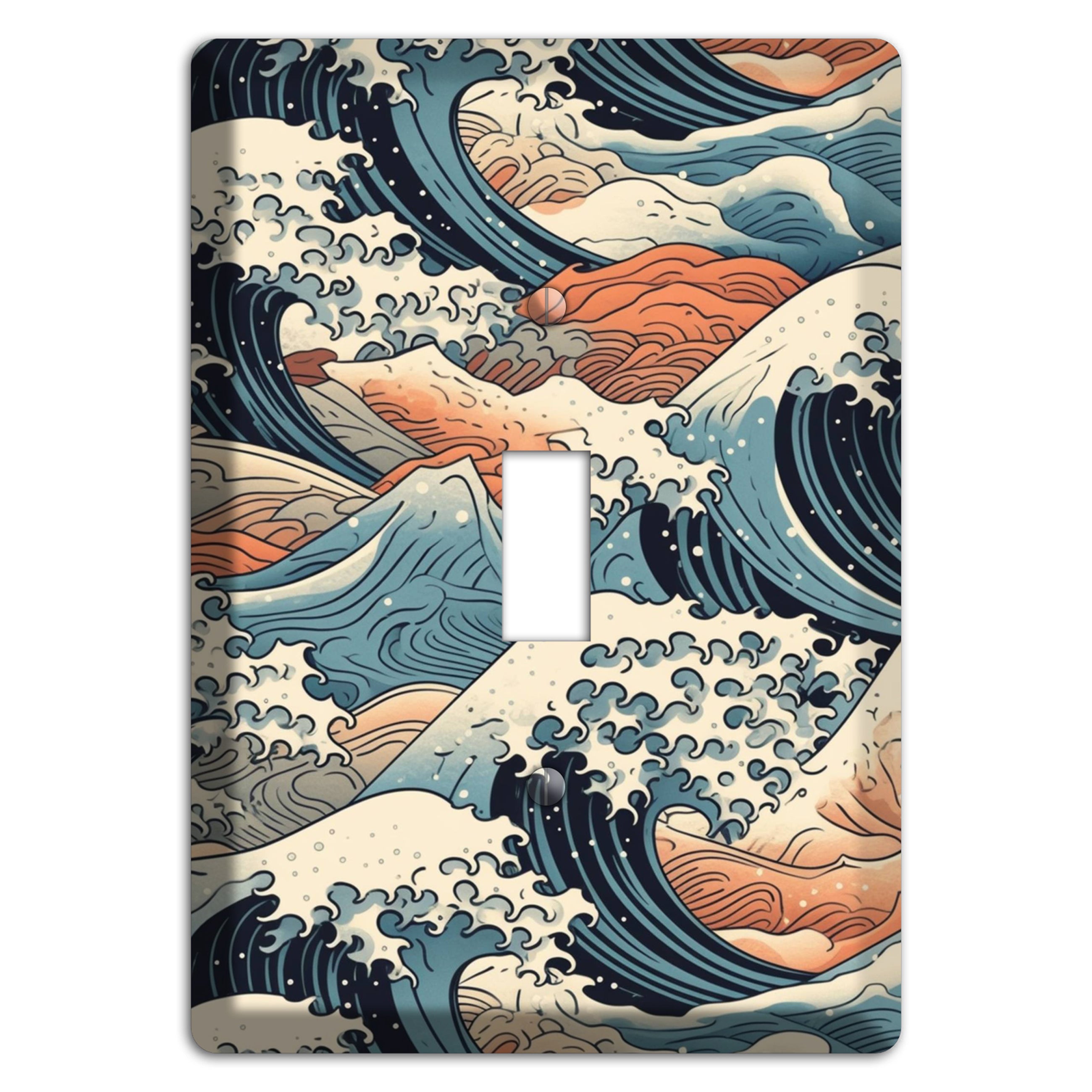 Crashing Tide Scroll Cover Plates