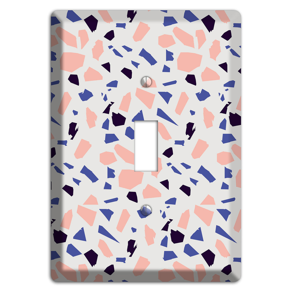 Coral Indigo Burst Cover Plates