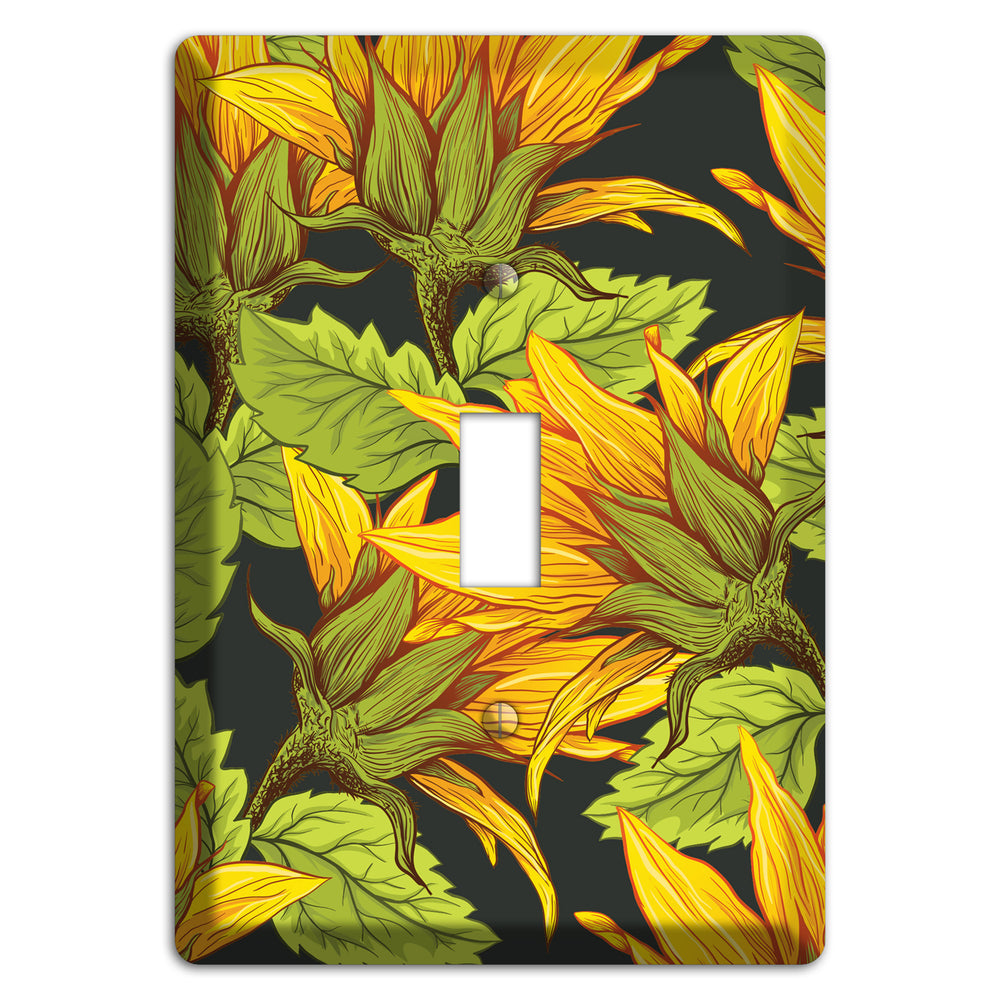 Gilded Bloom Tangle Cover Plates