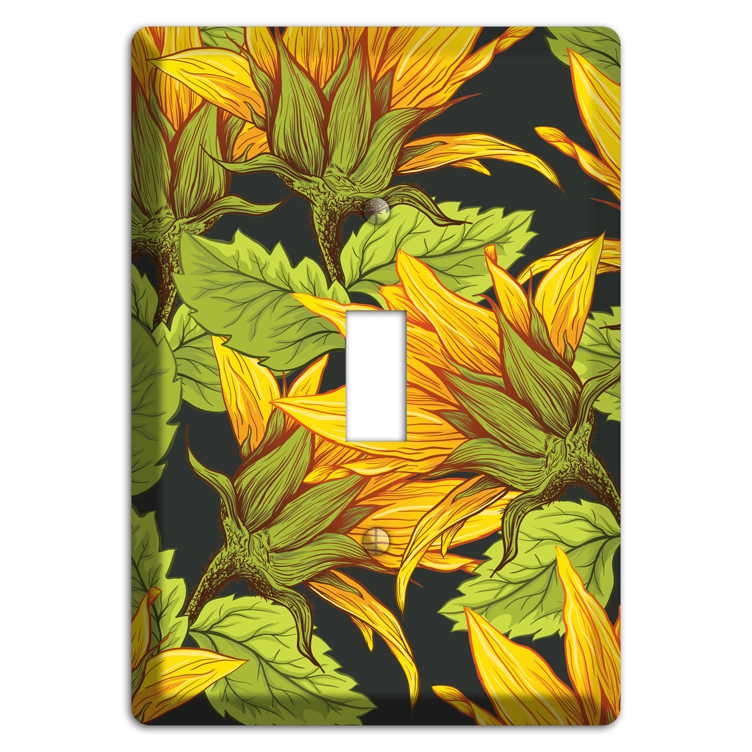 Gilded Bloom Tangle Cover Plates