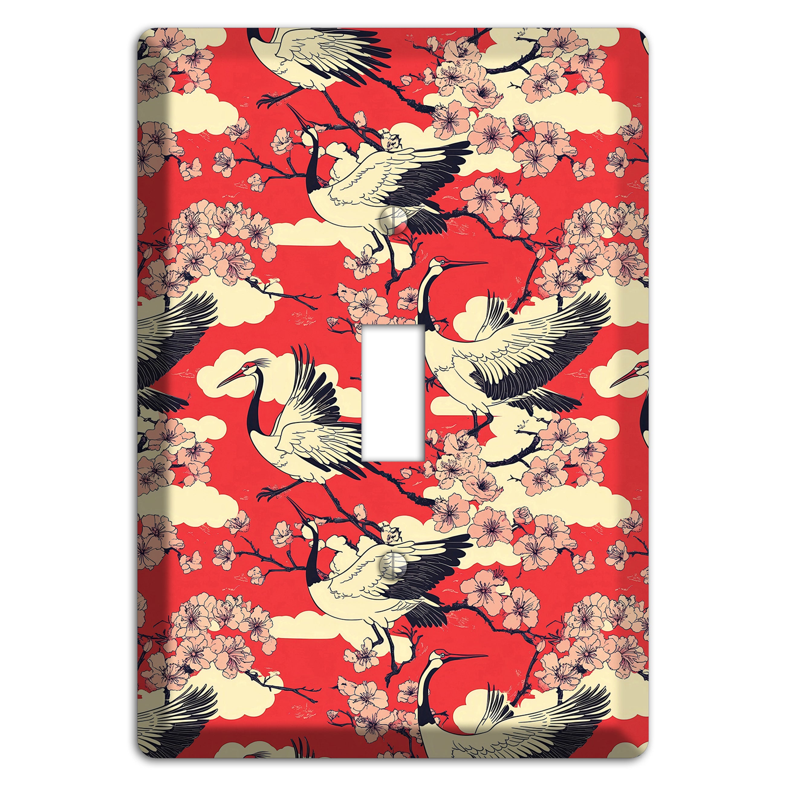 Crimson Blossom Ascent Cover Plates