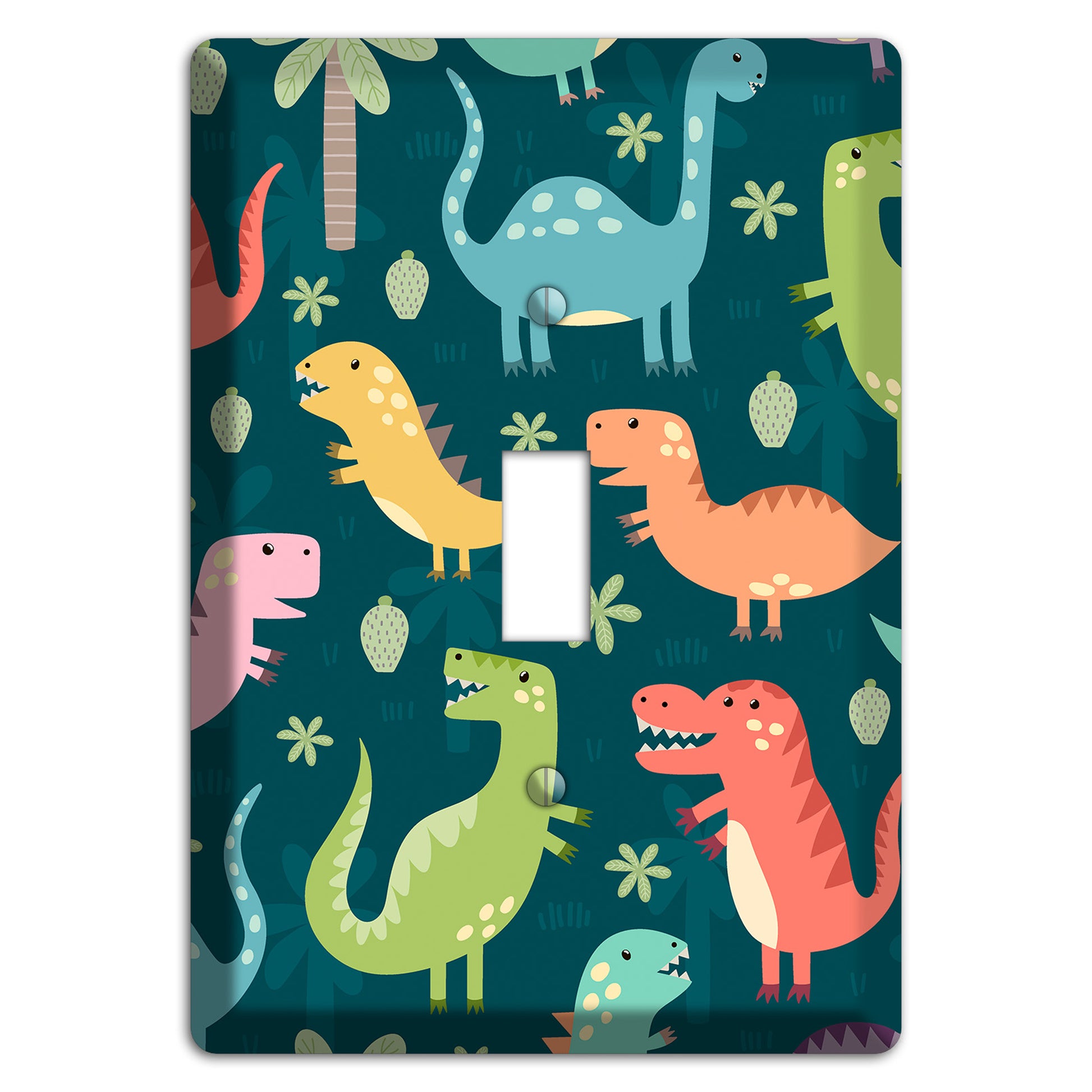 Jurassic Pals (Dark) Cover Plates