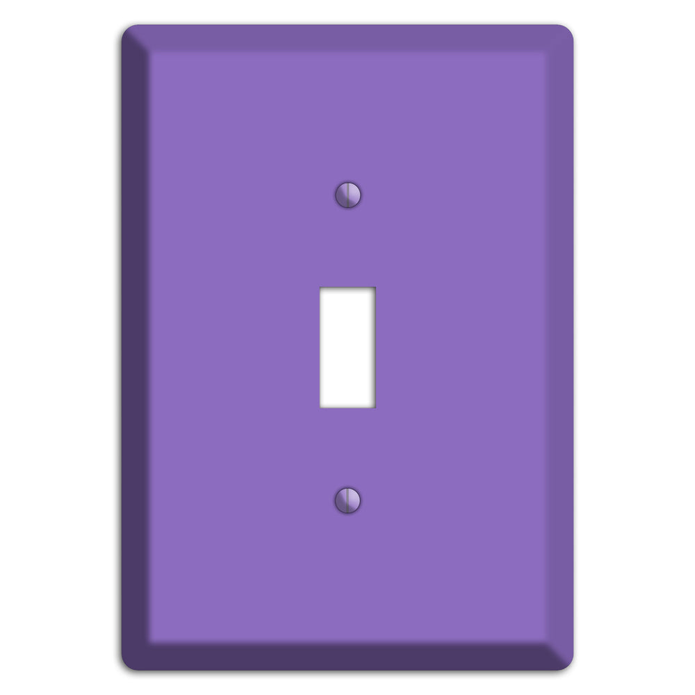 Baxter Violet Bloom Cover Plates