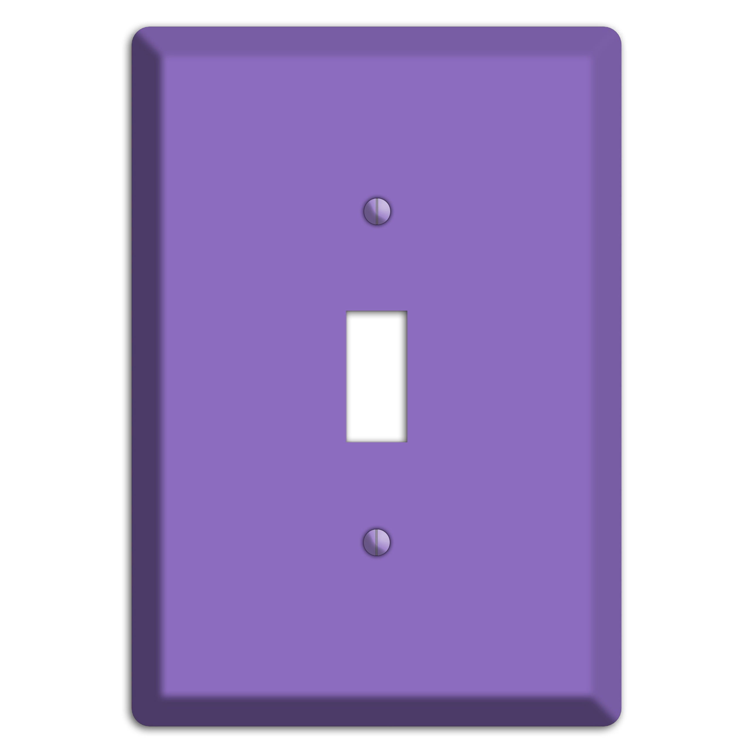 Baxter Violet Bloom Cover Plates