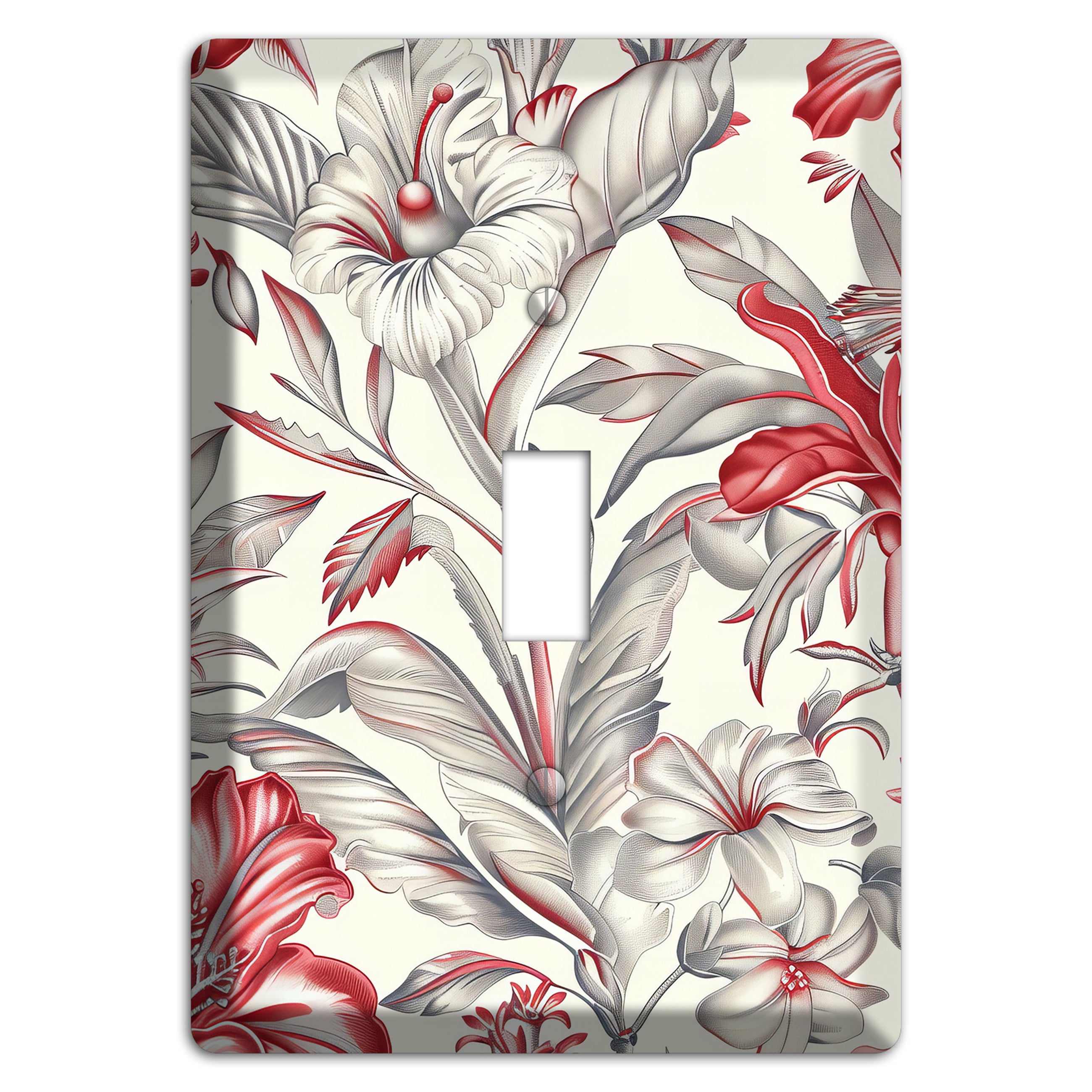 Crimson Botanica Cover Plates
