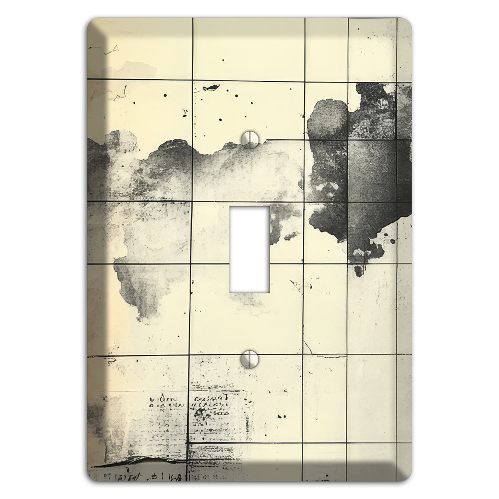 Weathered Grid Chronicle Cover Plates