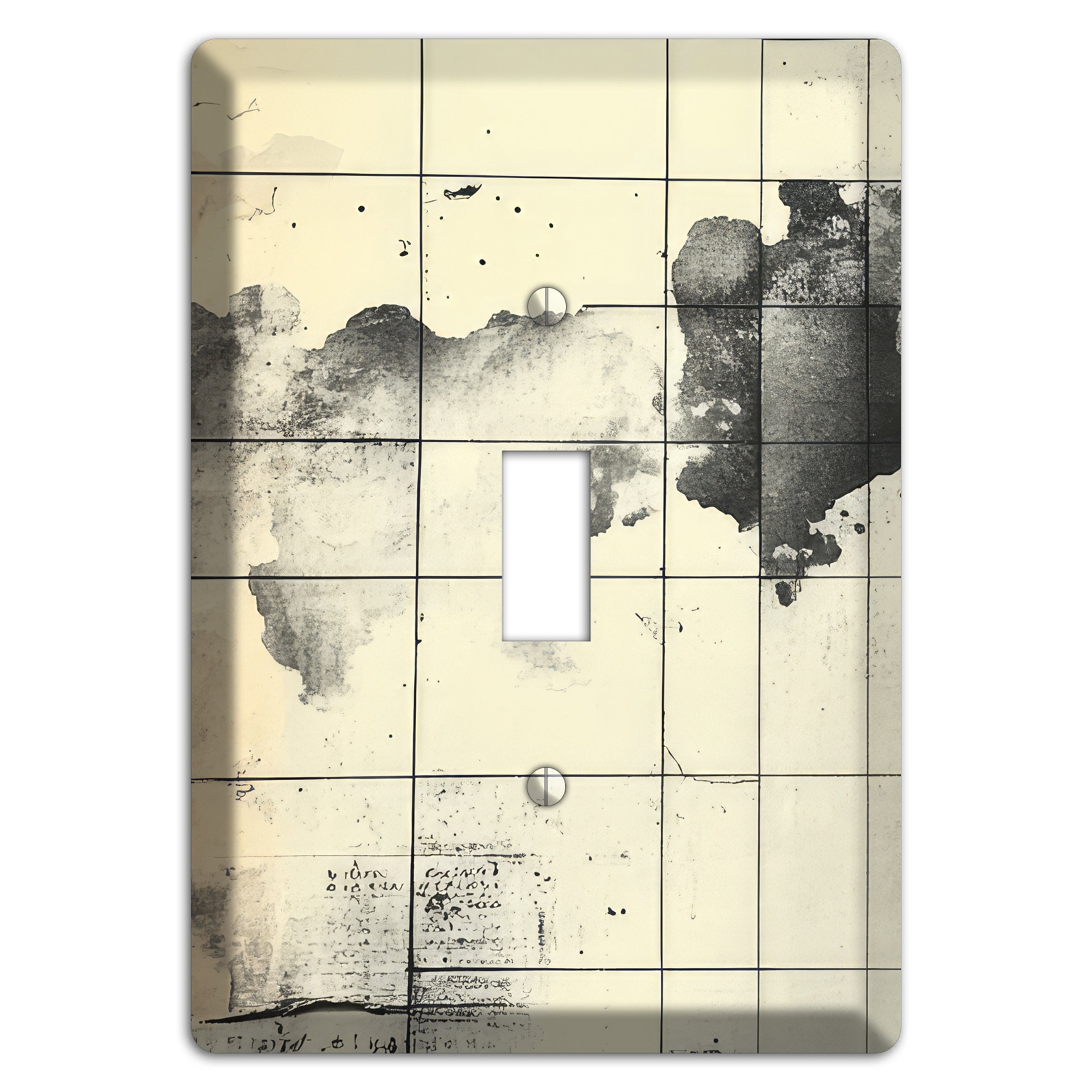 Weathered Grid Chronicle Cover Plates