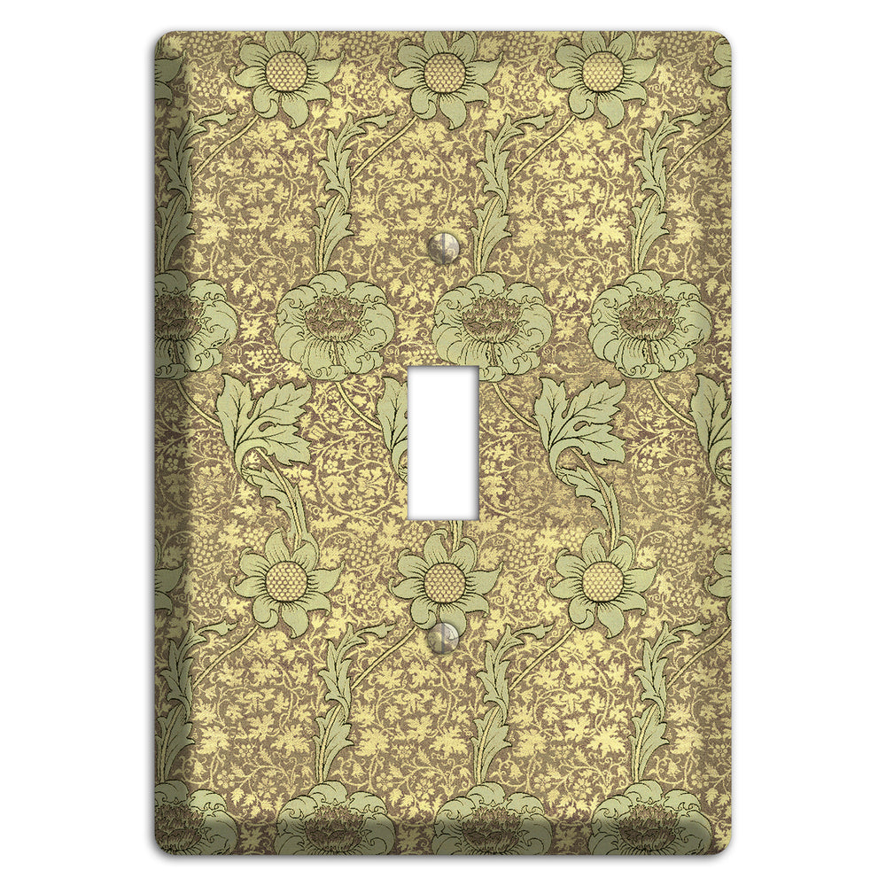 Wildflower Scroll Cover Plates