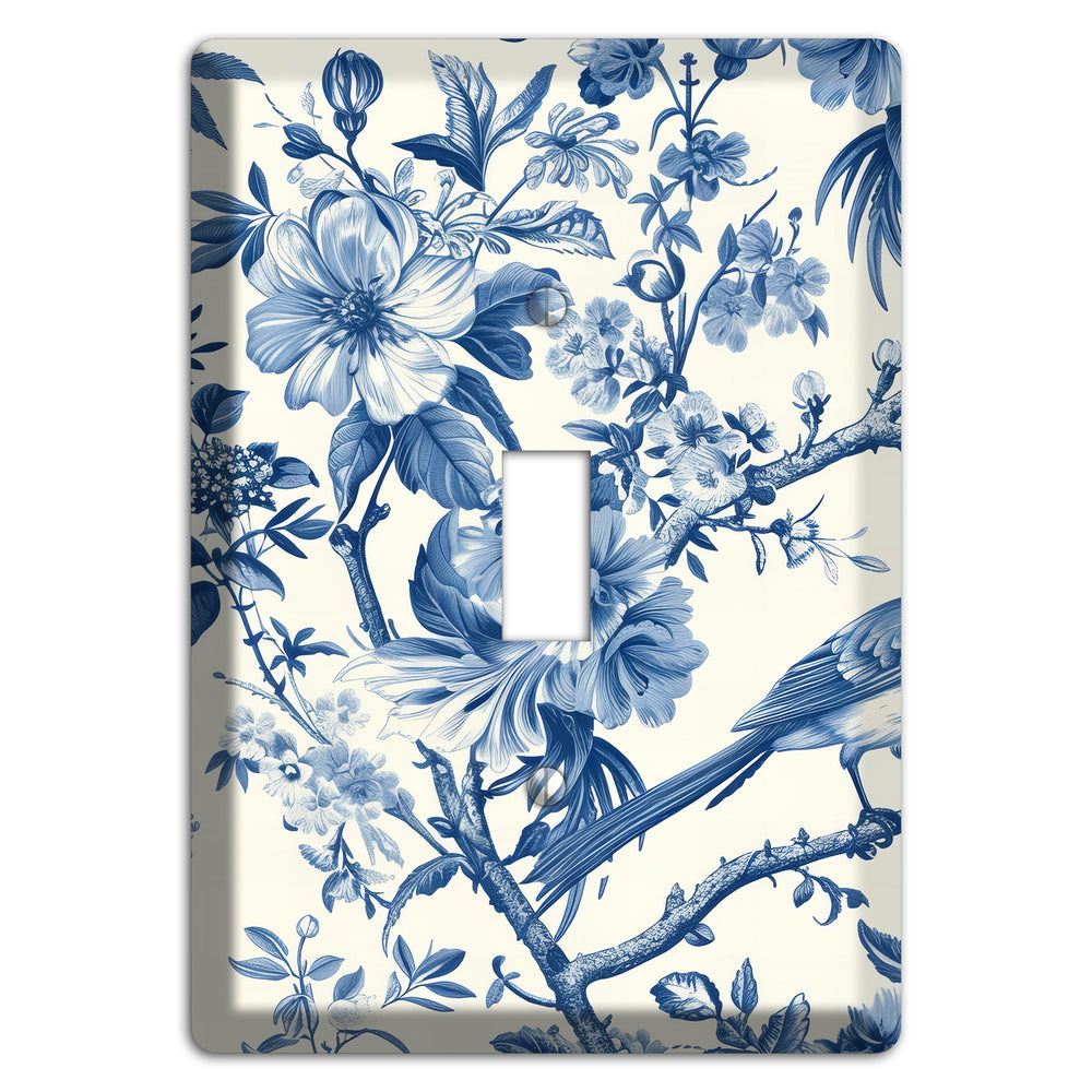 Garden Reverie Blue Cover Plates