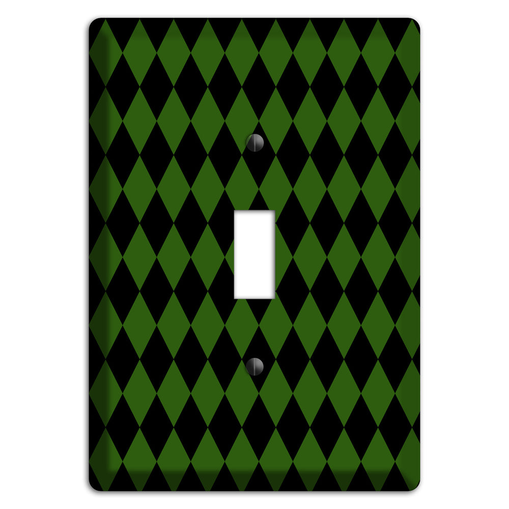 Jester's Diamonds: Green Cover Plates