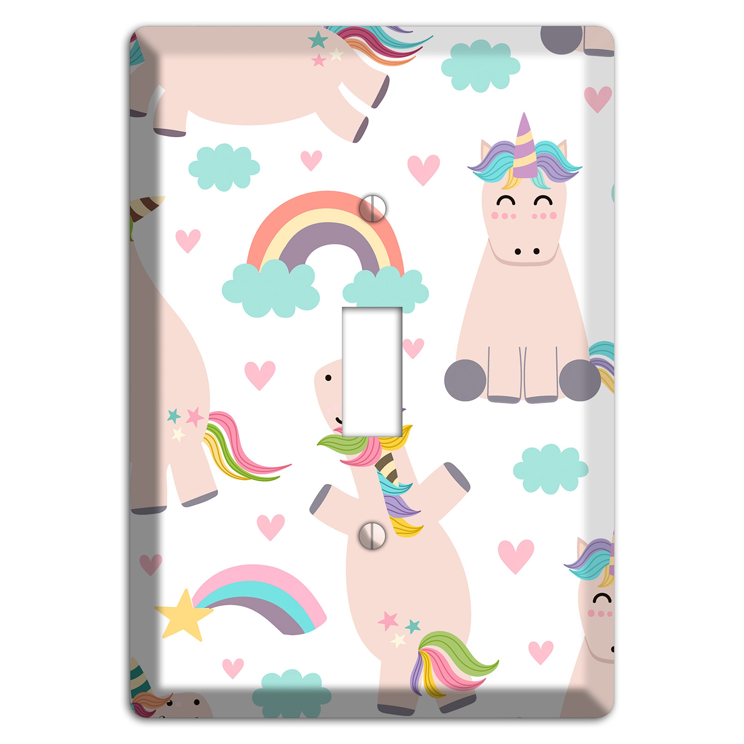 Rainbow Cloud Herd Cover Plates