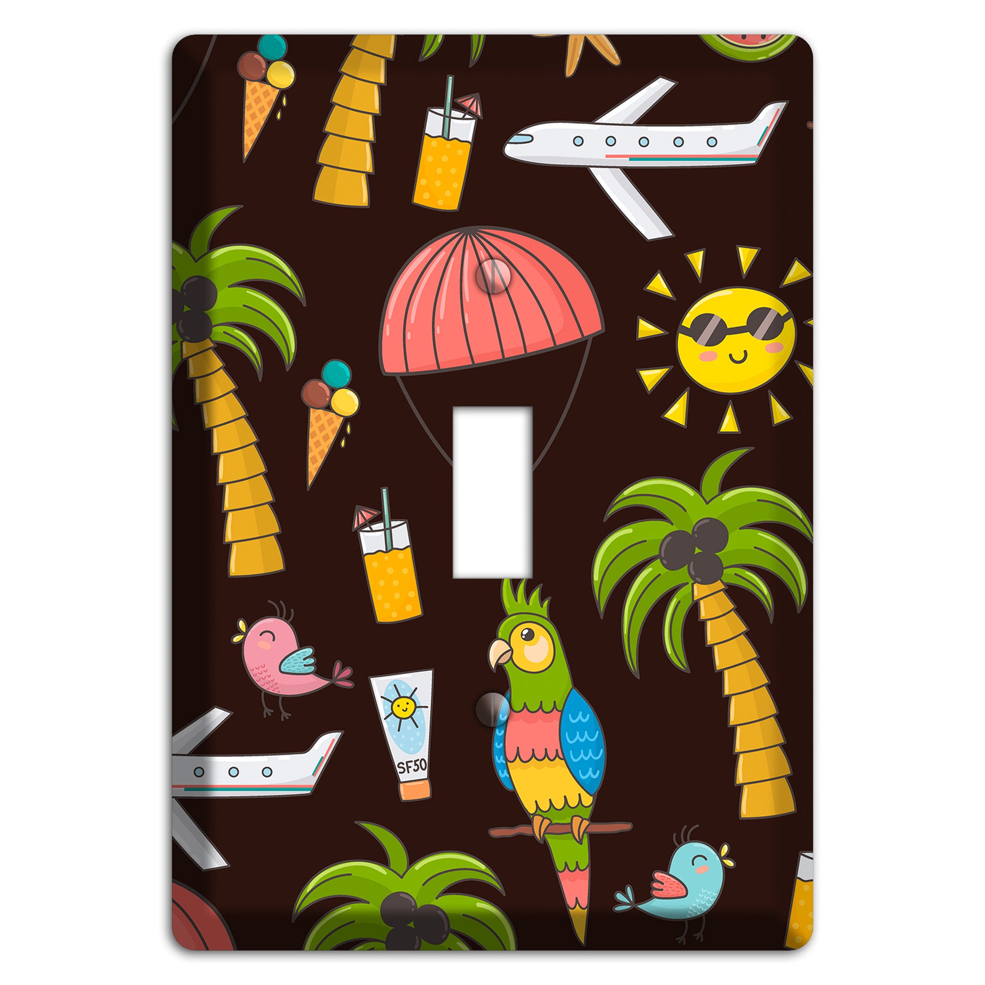 Sunset Tropics Cover Plates