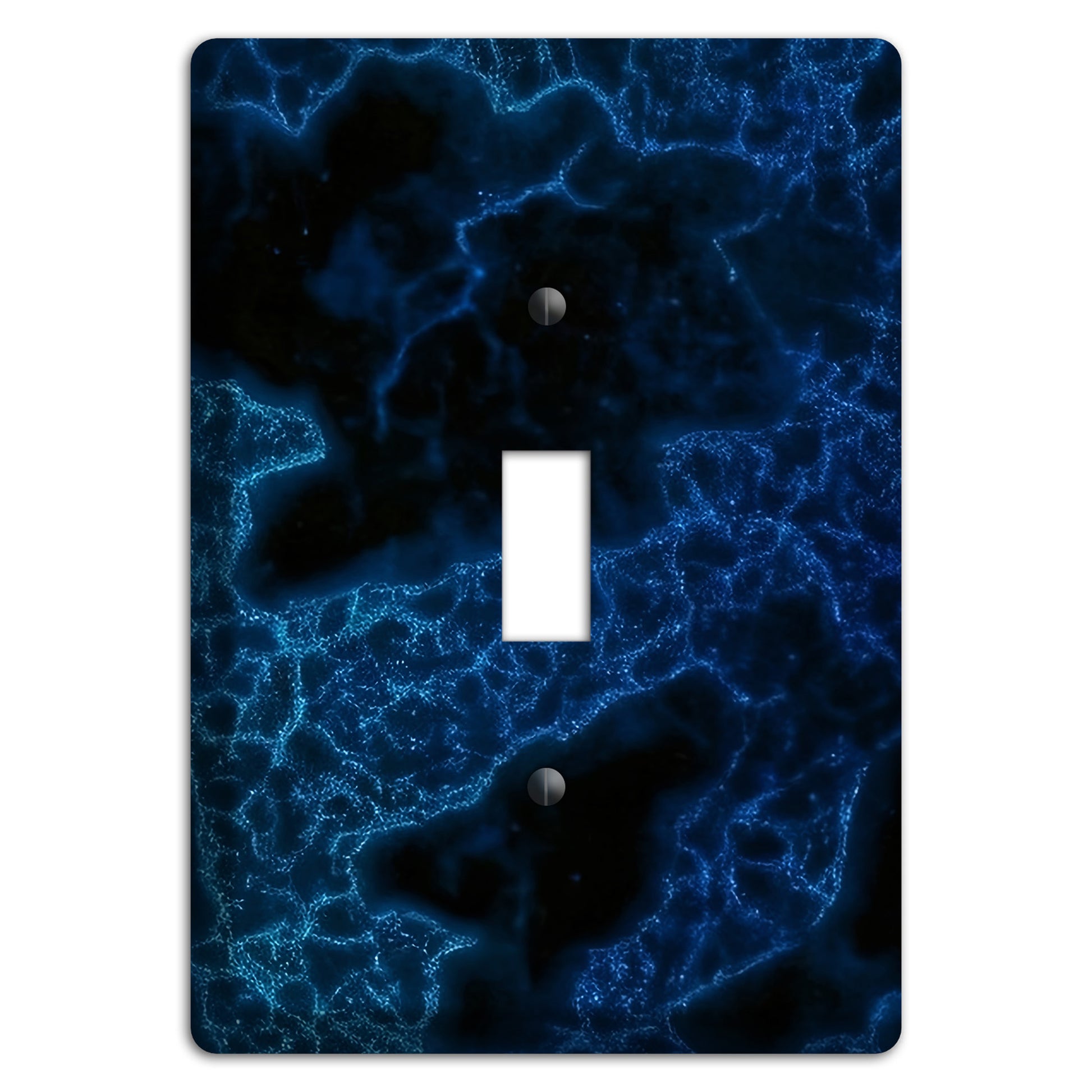 Midnight Marble Cover Plates