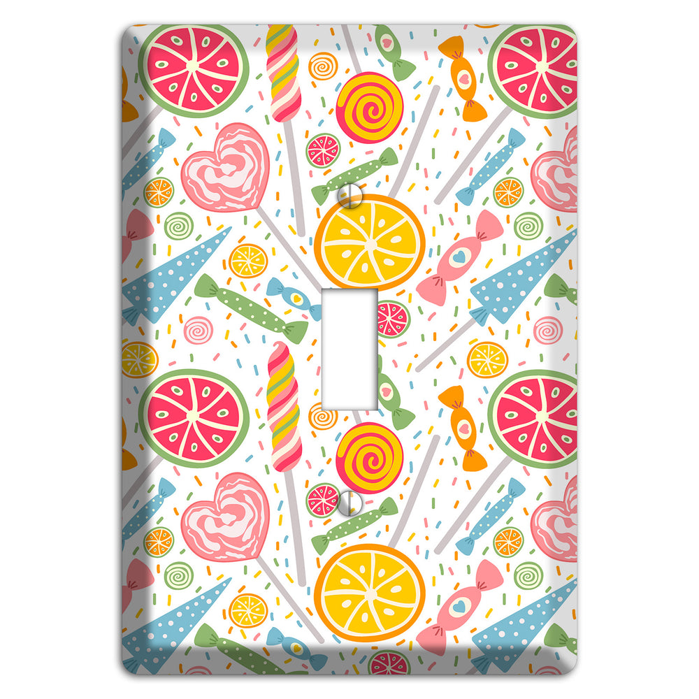 Candy Carnival (White) Cover Plates