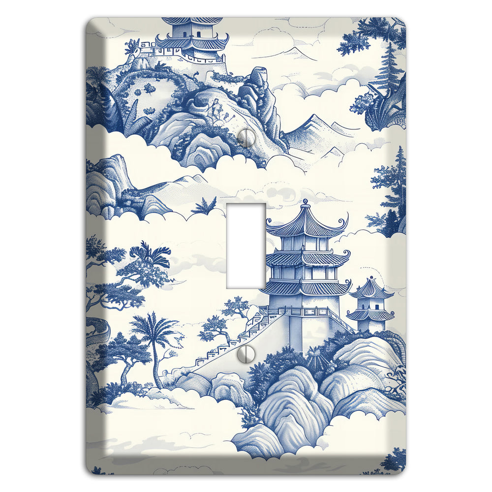 Celestial Pagoda Mist Cover Plates