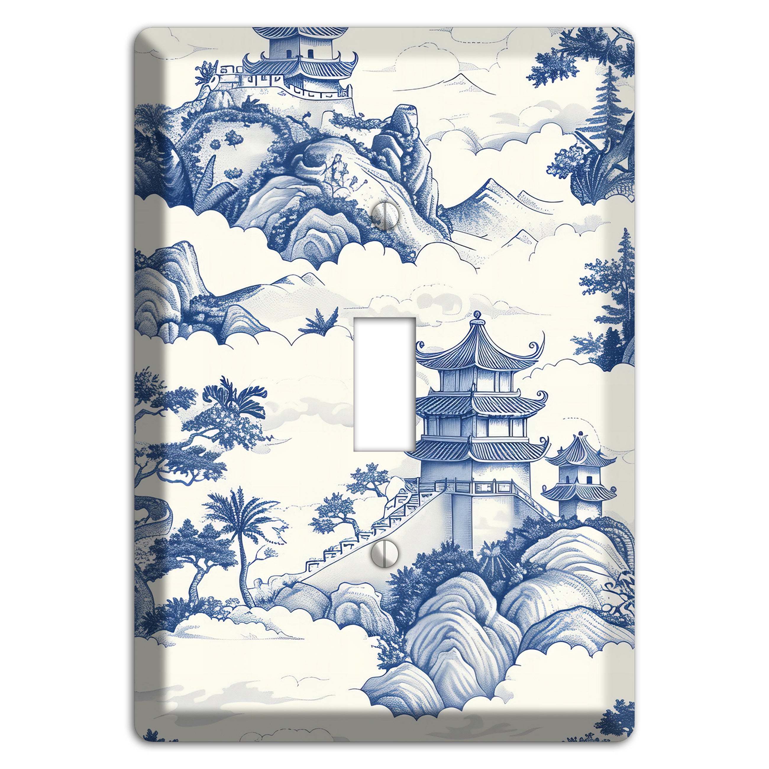 Celestial Pagoda Mist Cover Plates