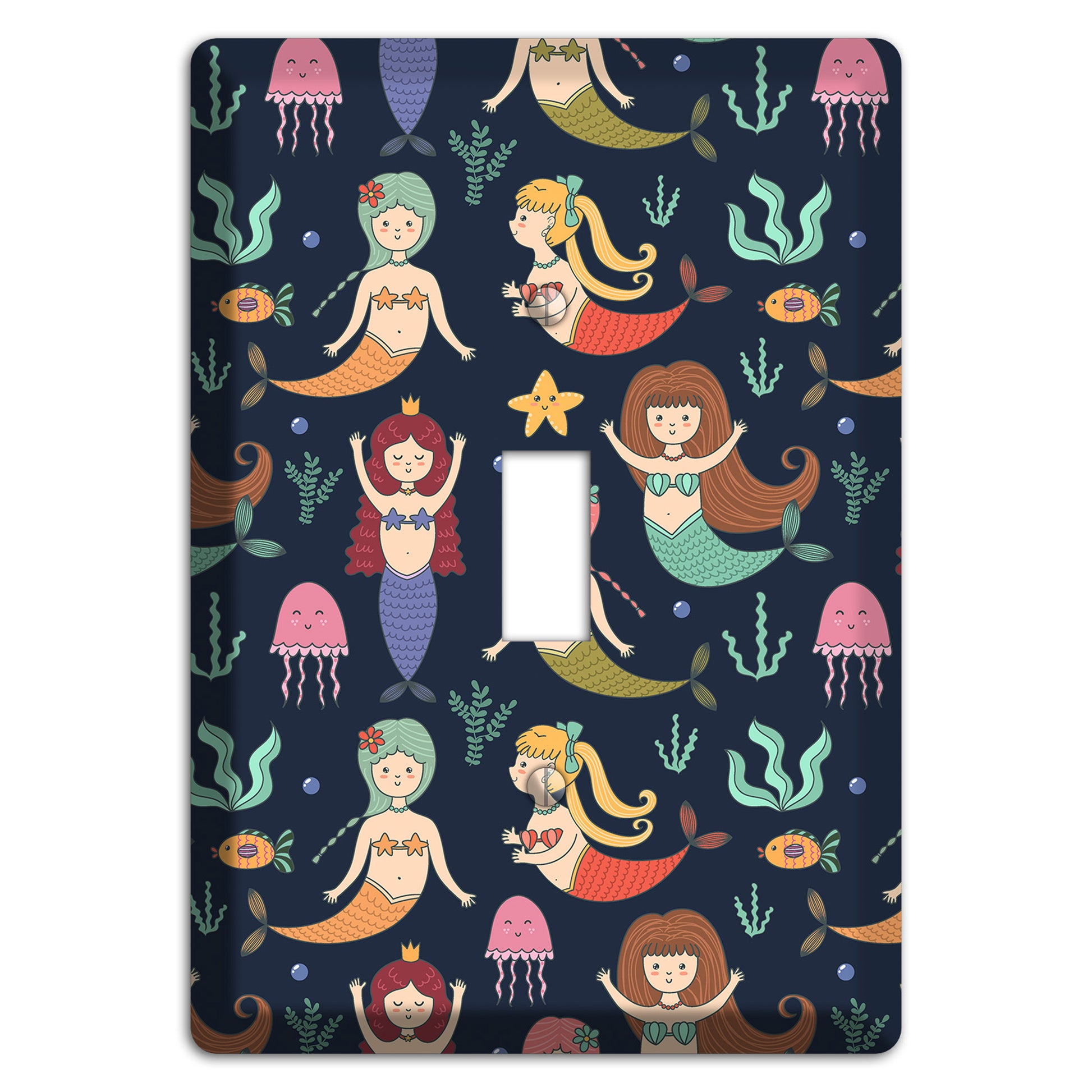 Mermaid Lagoon Party Cover Plates