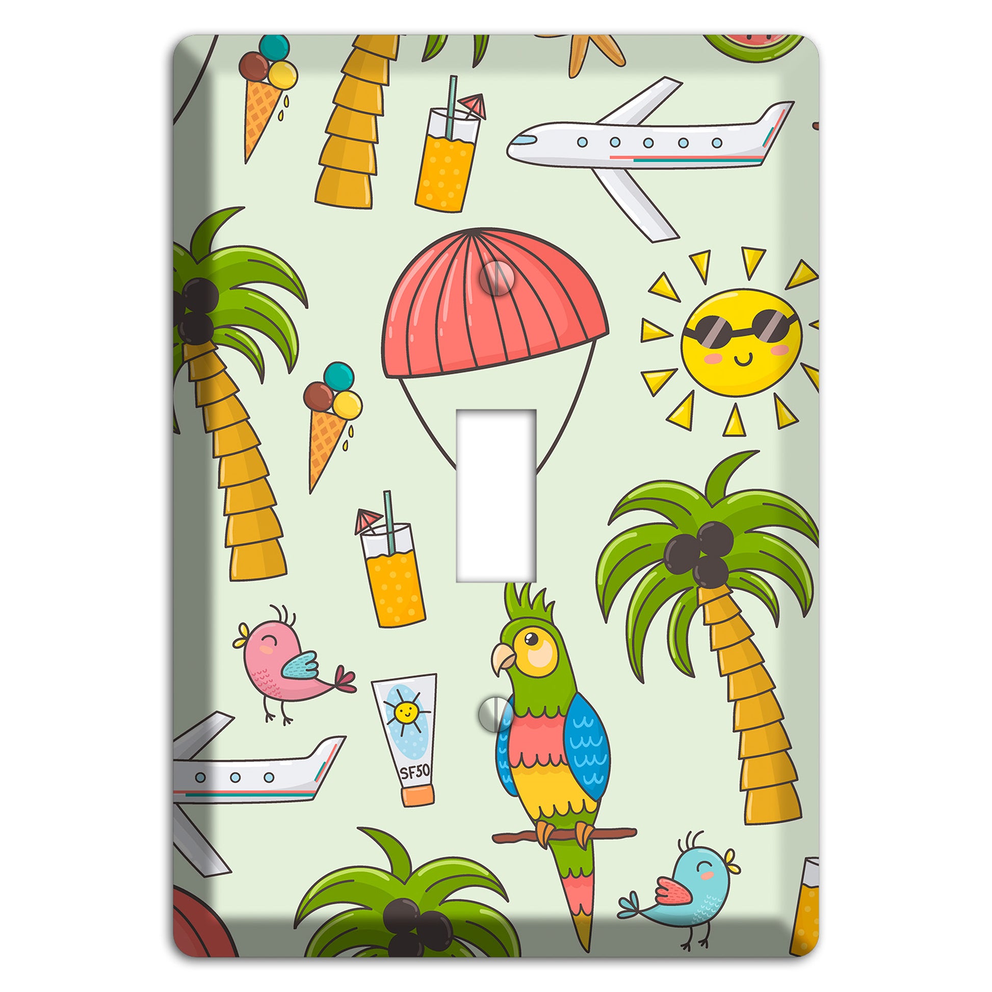 Tropical Vacation Cover Plates