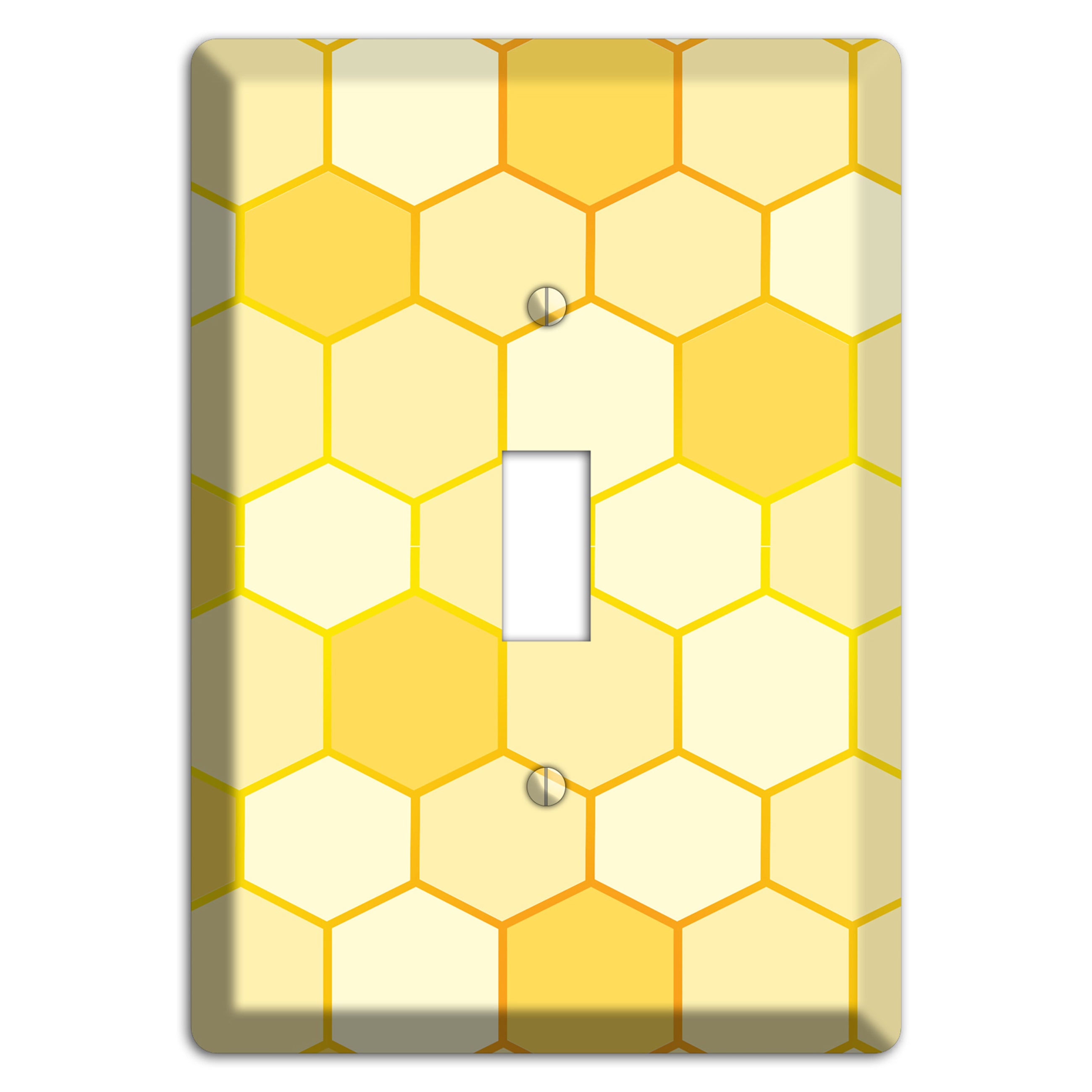 Hollow Amber Grid Cover Plates