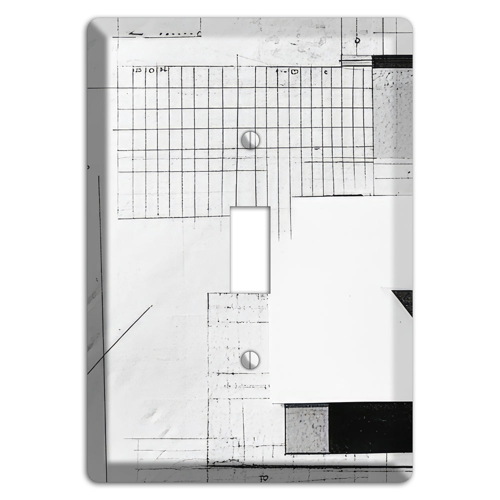 Blueprint Palimpsest Cover Plates