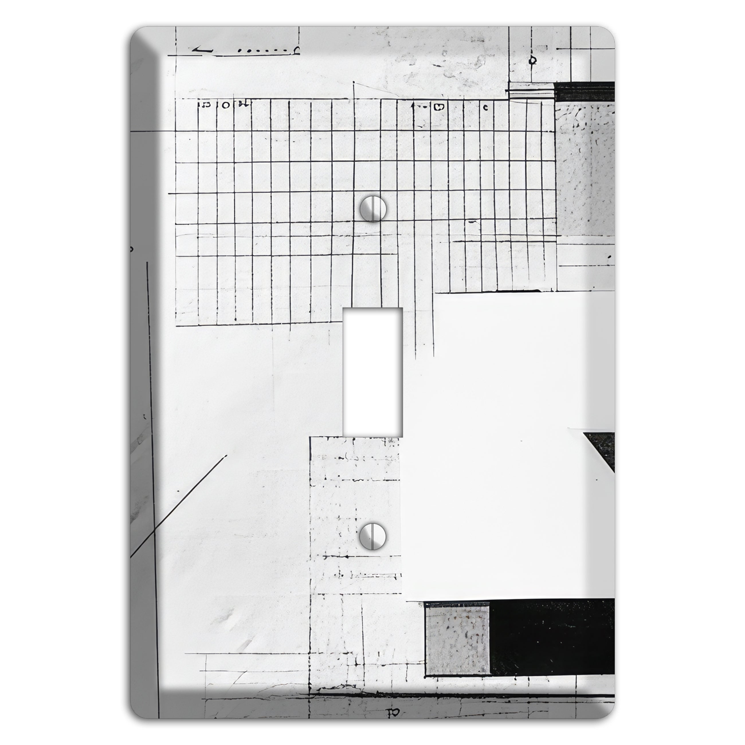 Blueprint Palimpsest Cover Plates