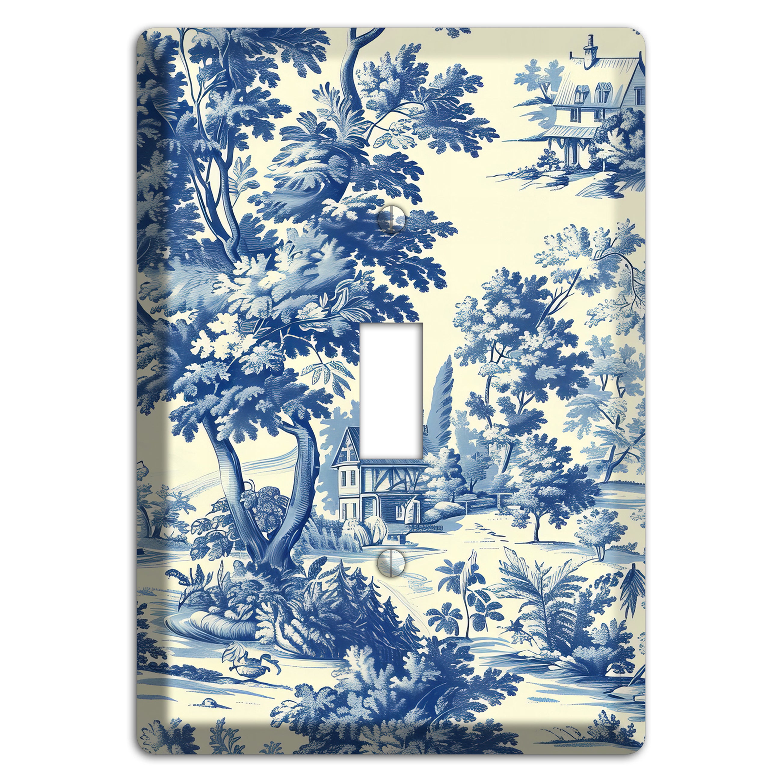 Country Estate Toile Cover Plates
