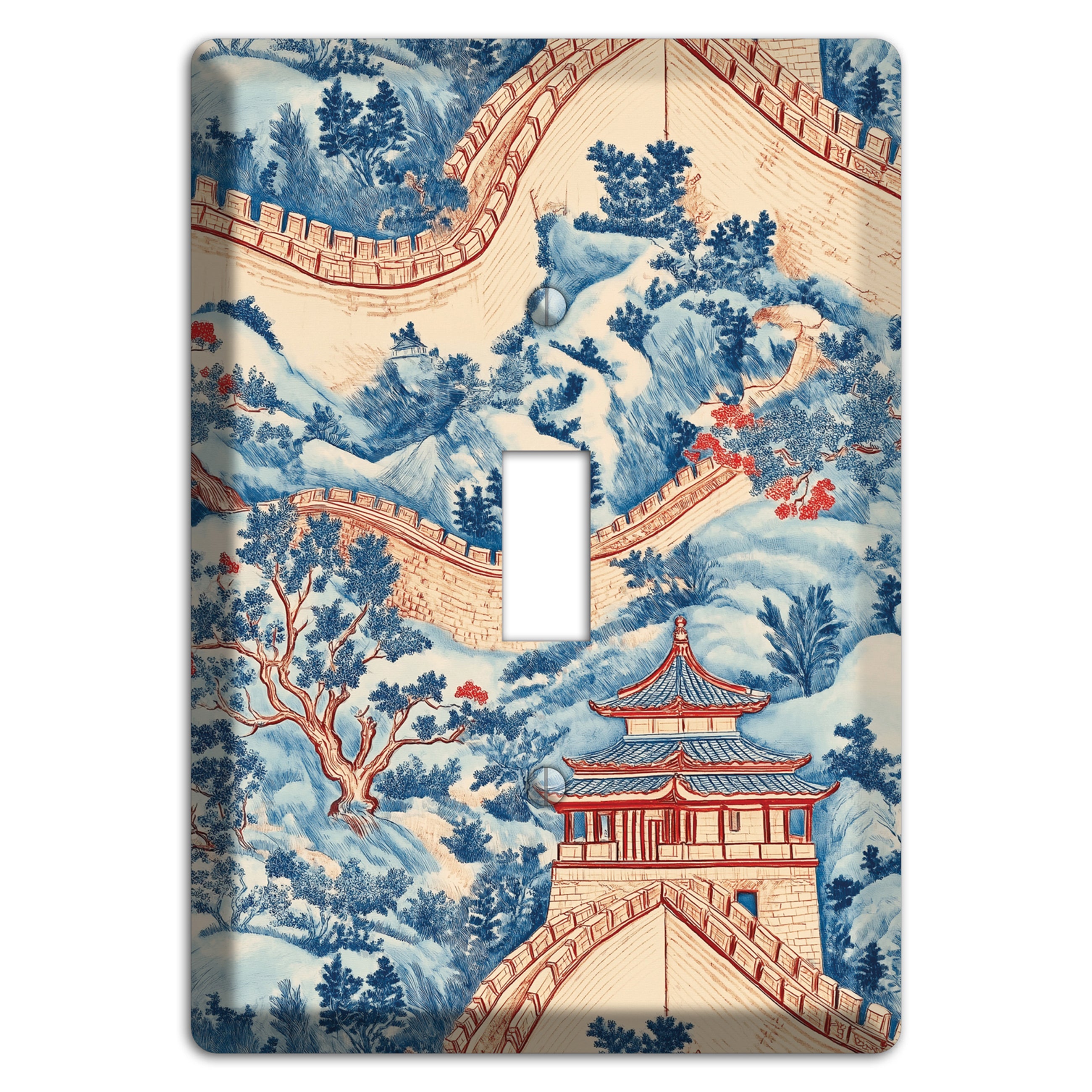 Great Wall Toile Cover Plates
