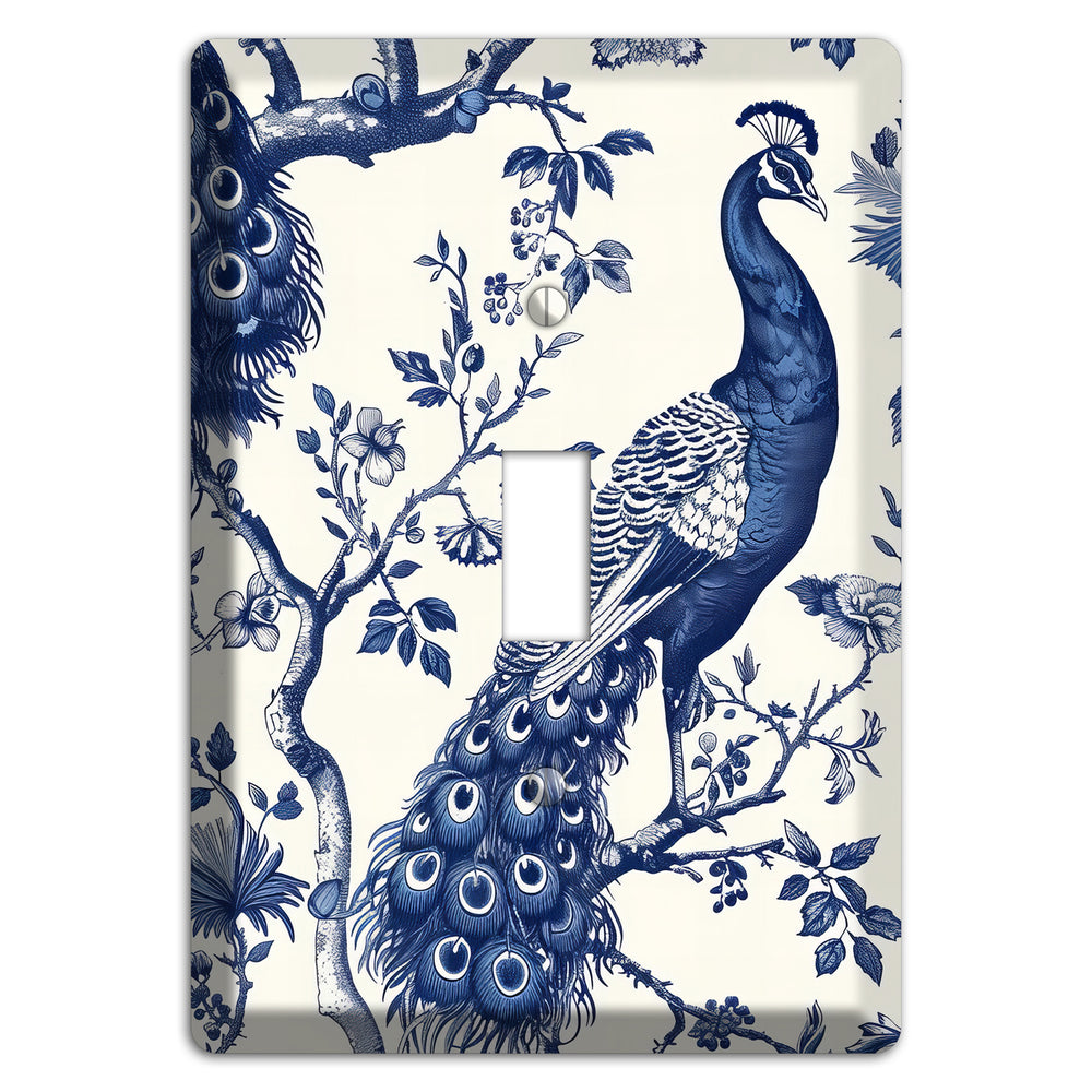 Peacock & Bough Cover Plates