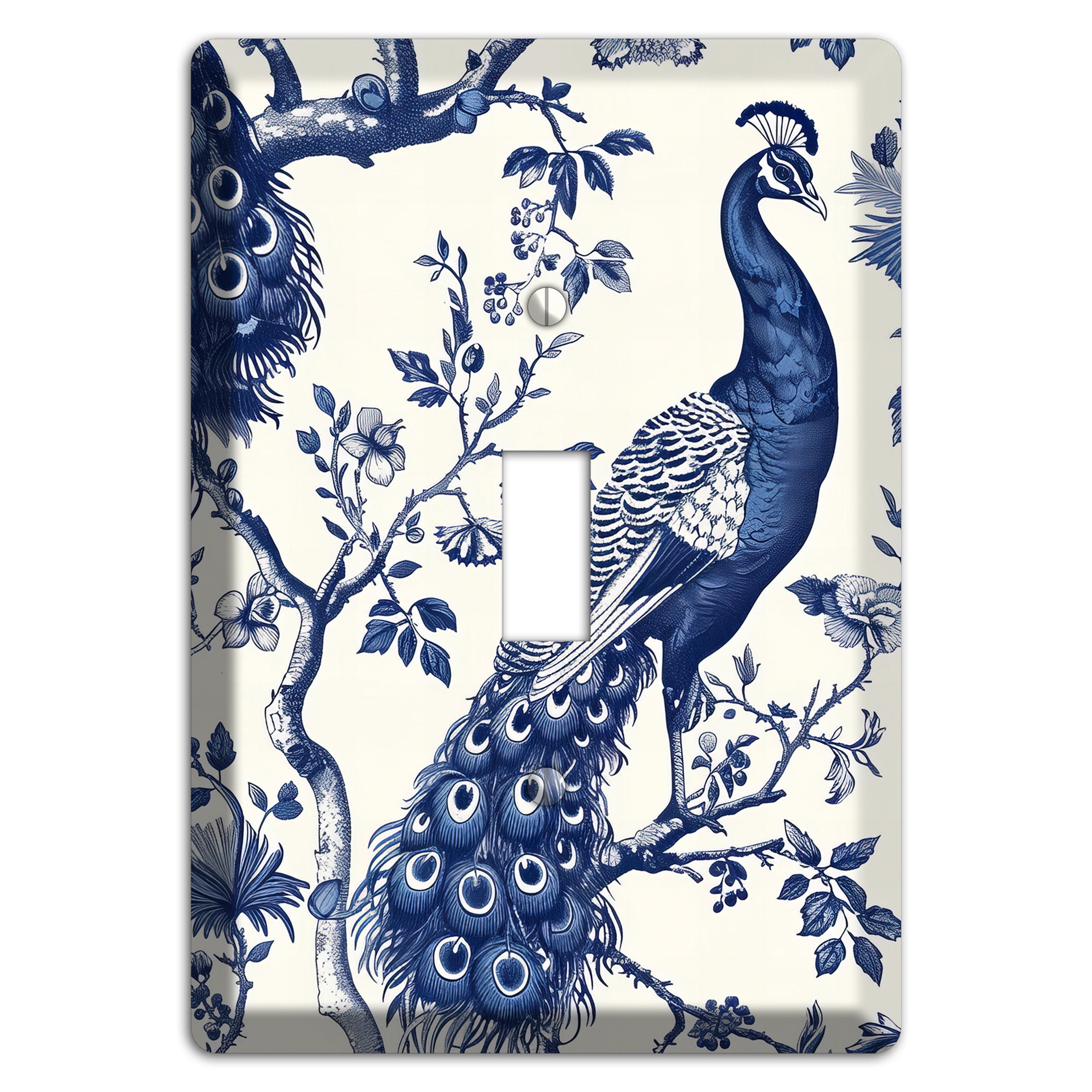 Peacock & Bough Cover Plates