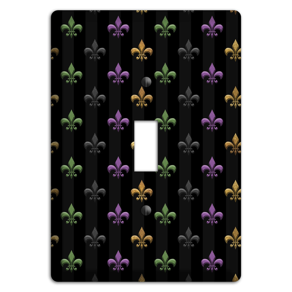 Midnight Fleur Cover Plates