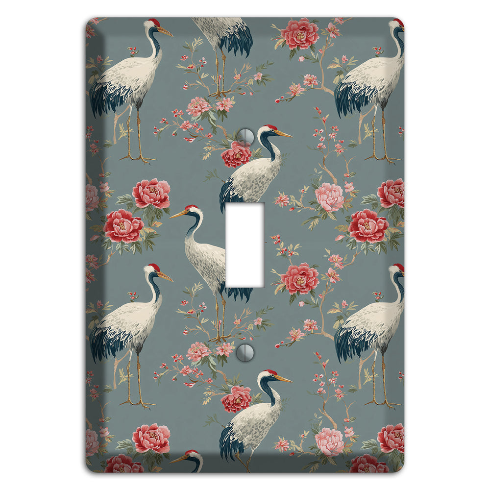 Slate Peony Vigil Cover Plates