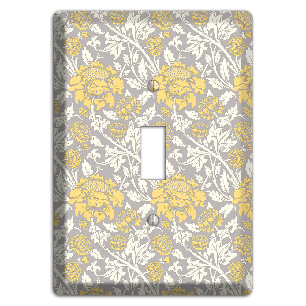 Golden Peony Lace Cover Plates