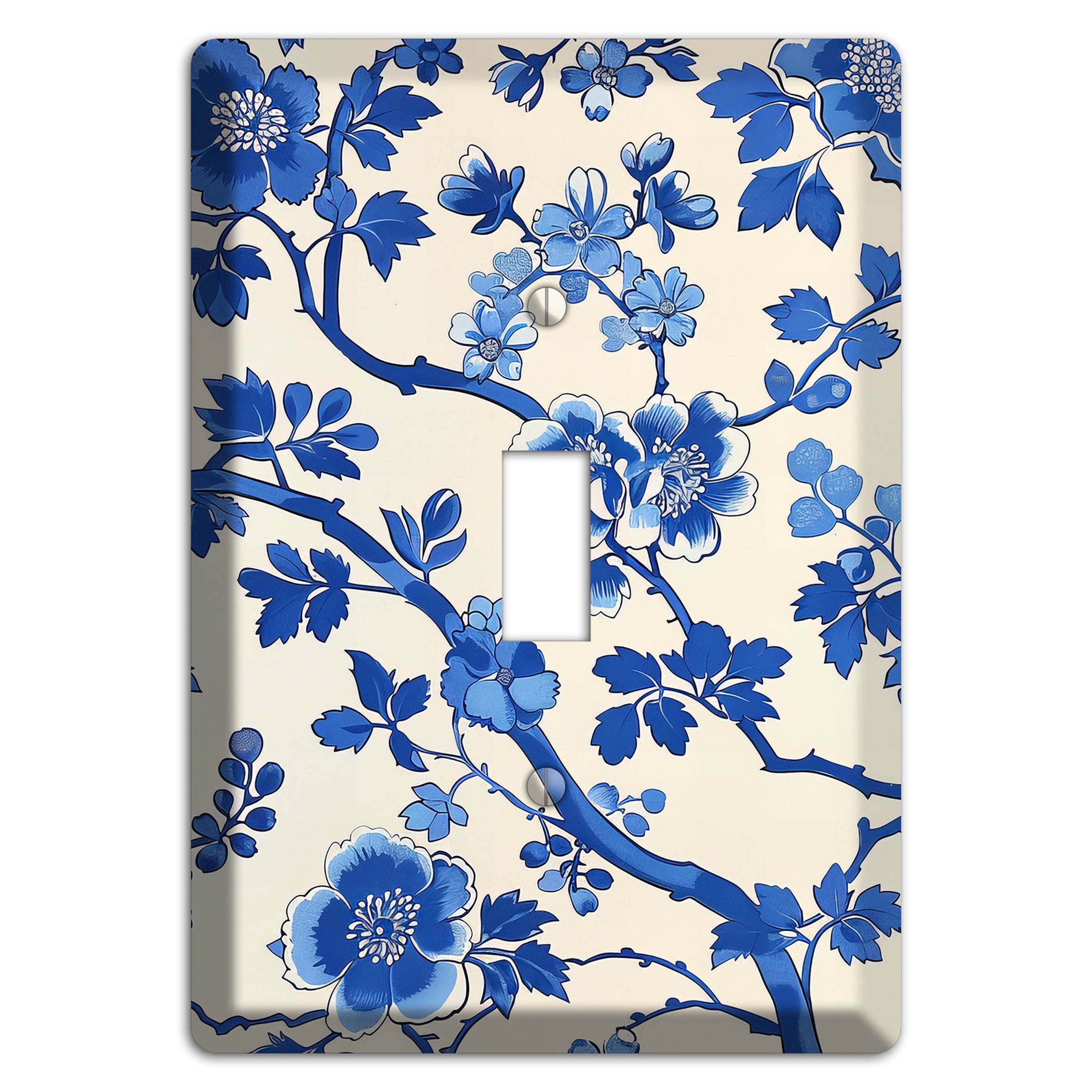 Porcelain Garden Bloom Cover Plates
