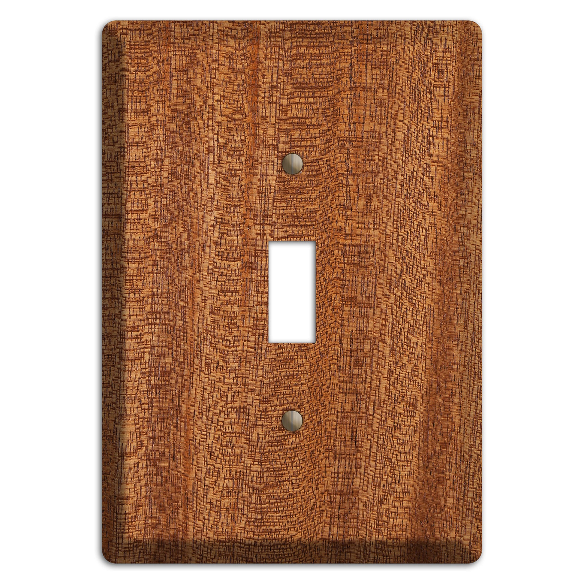 Mahogany Wood Cover Plates