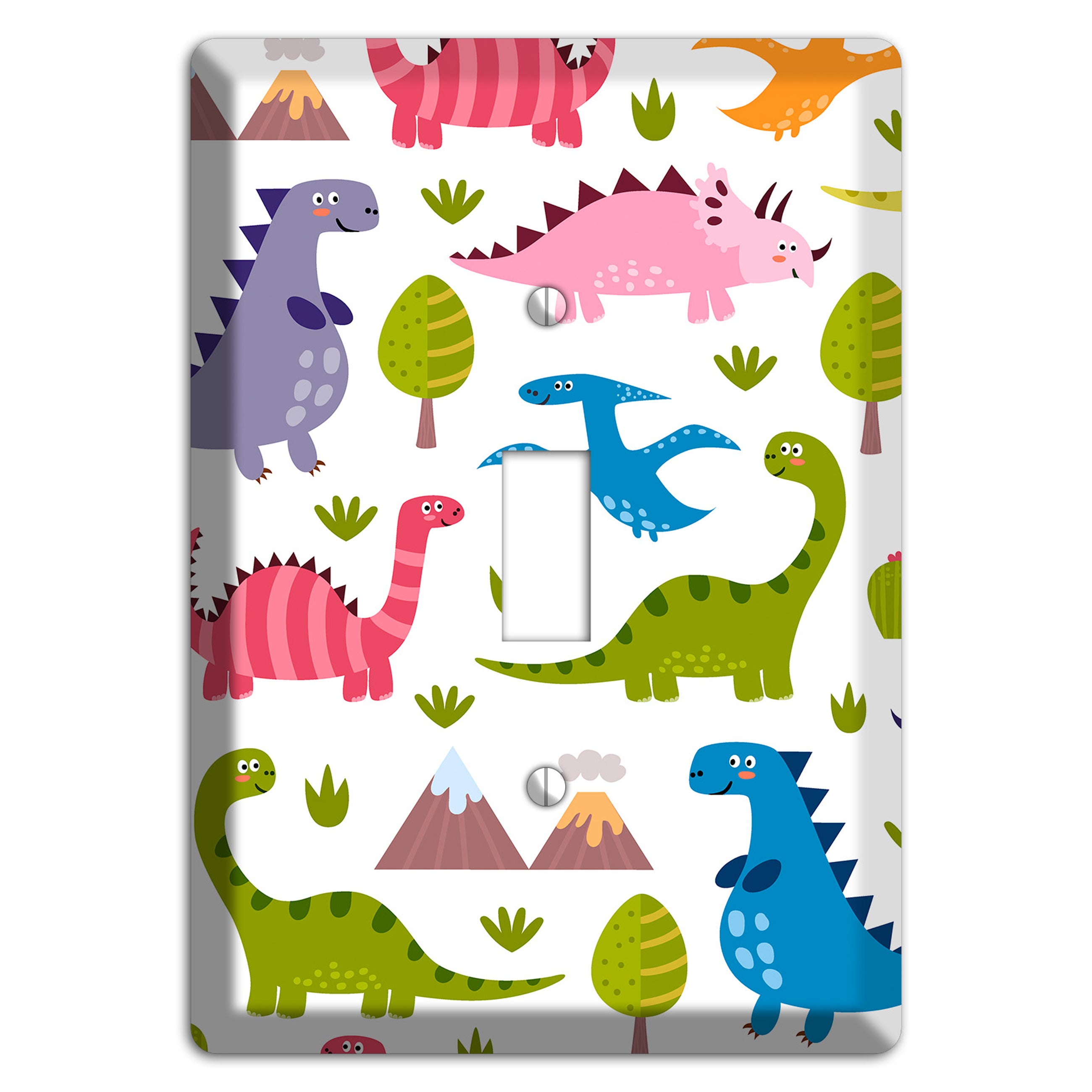 Dino Friends (Bright) Cover Plates