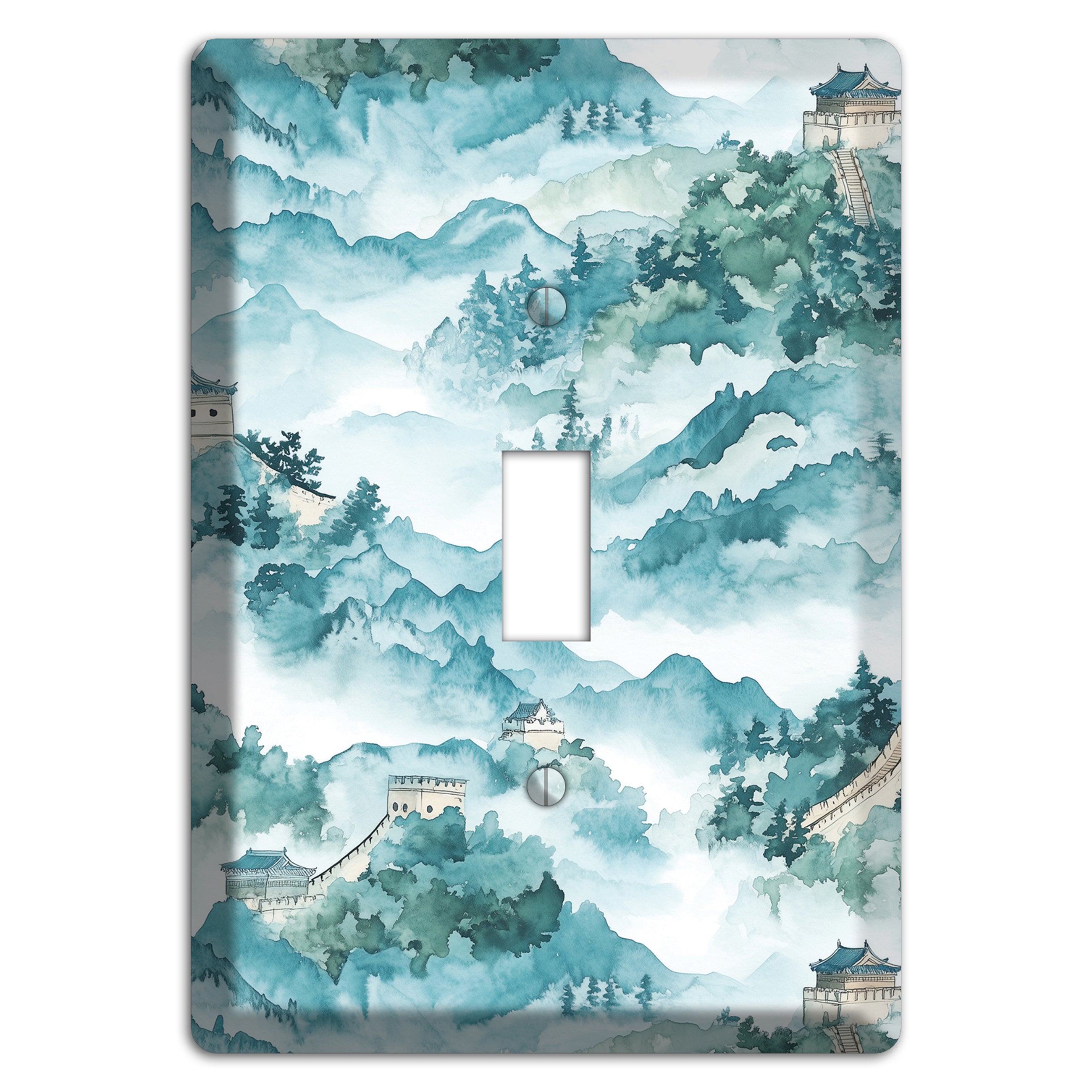 Watchtower in Mist Cover Plates